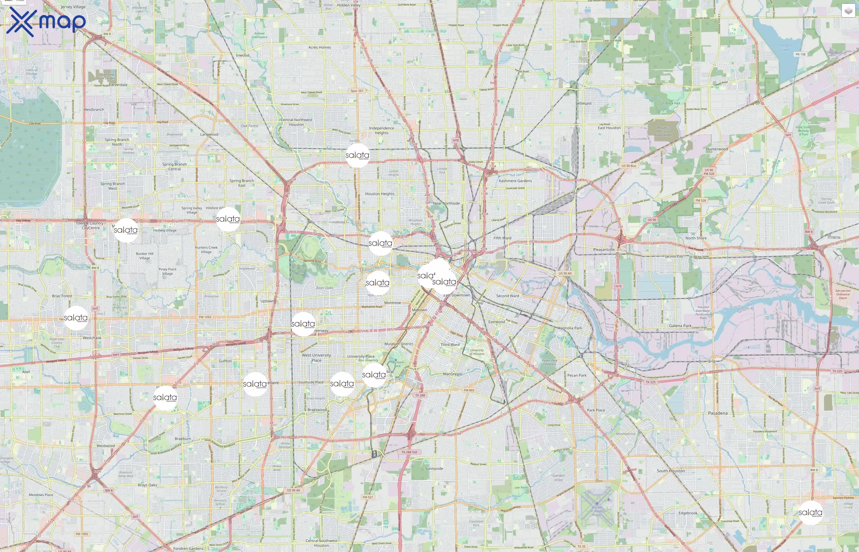 Salata traffic data