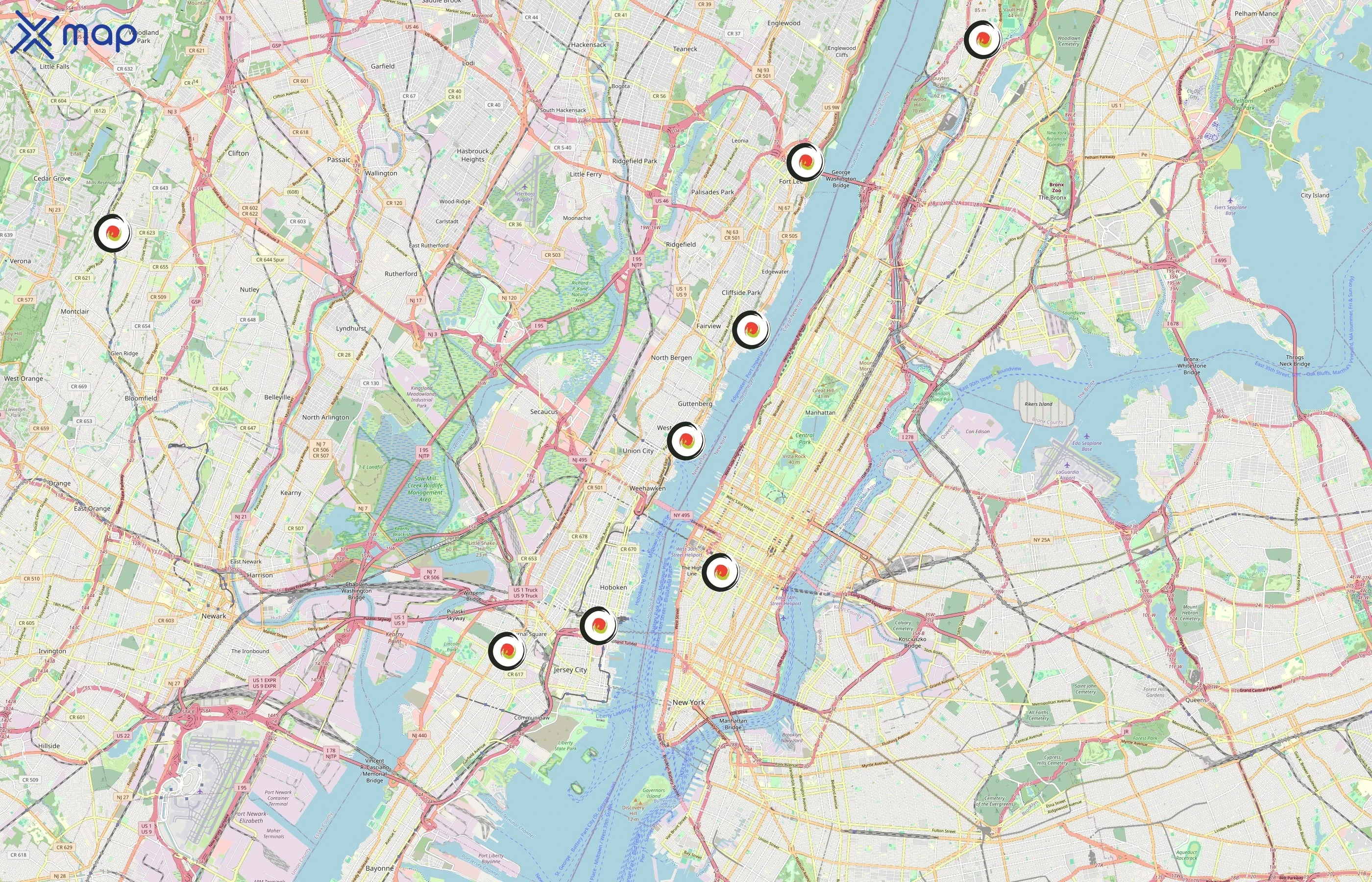 Bento Sushi area coverage