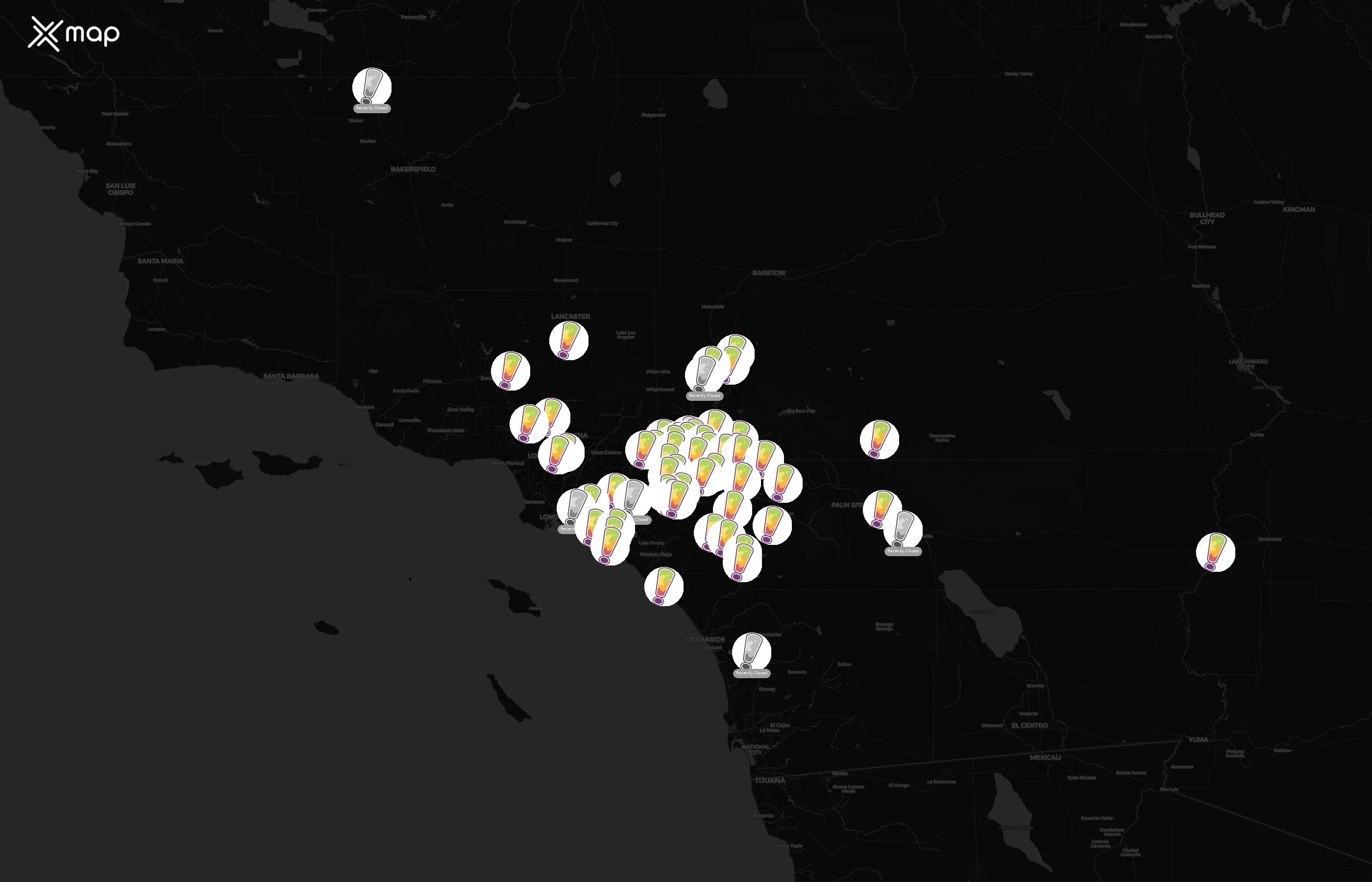 Juice It Up! city distribution