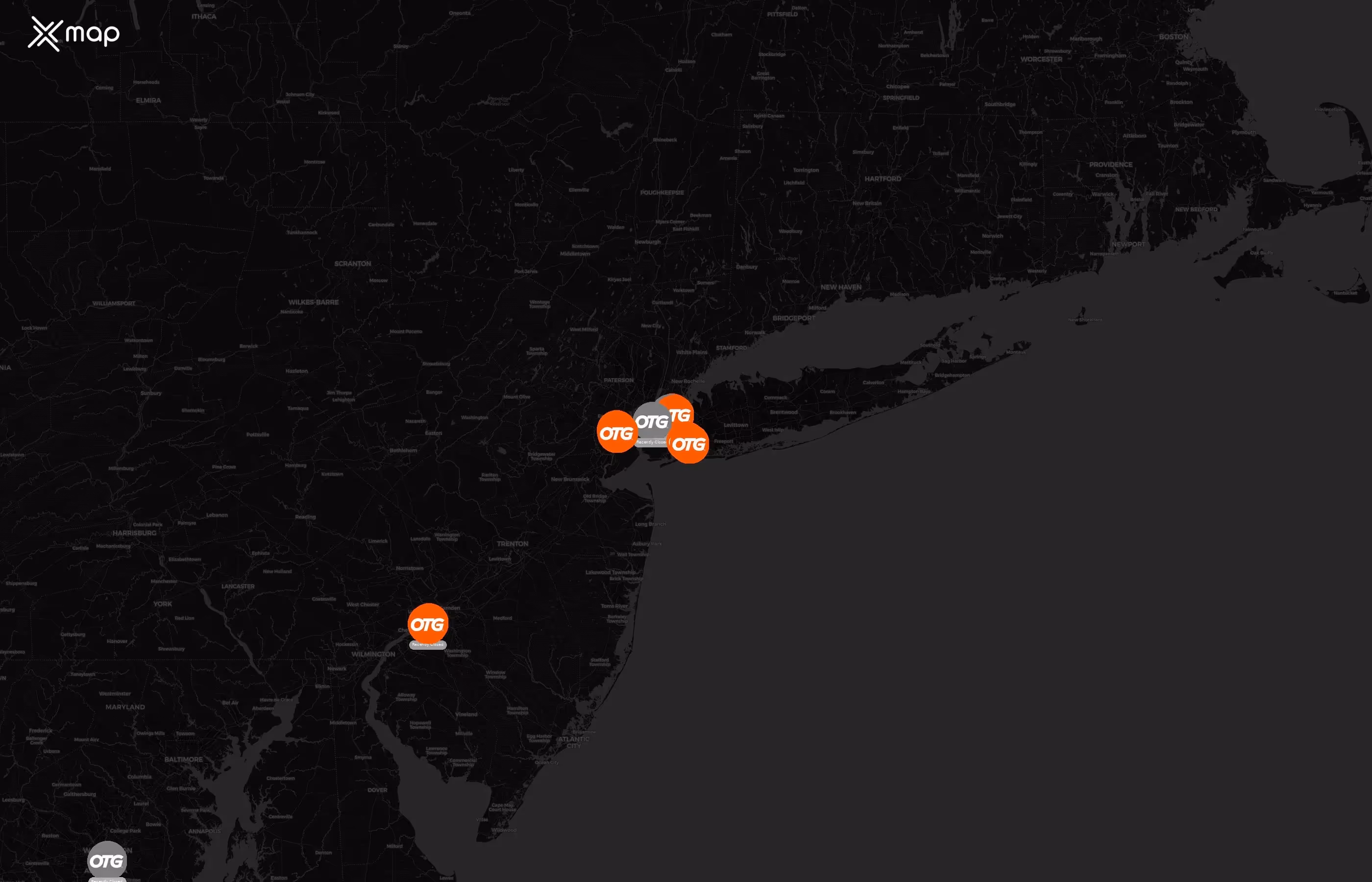 OTG city distribution