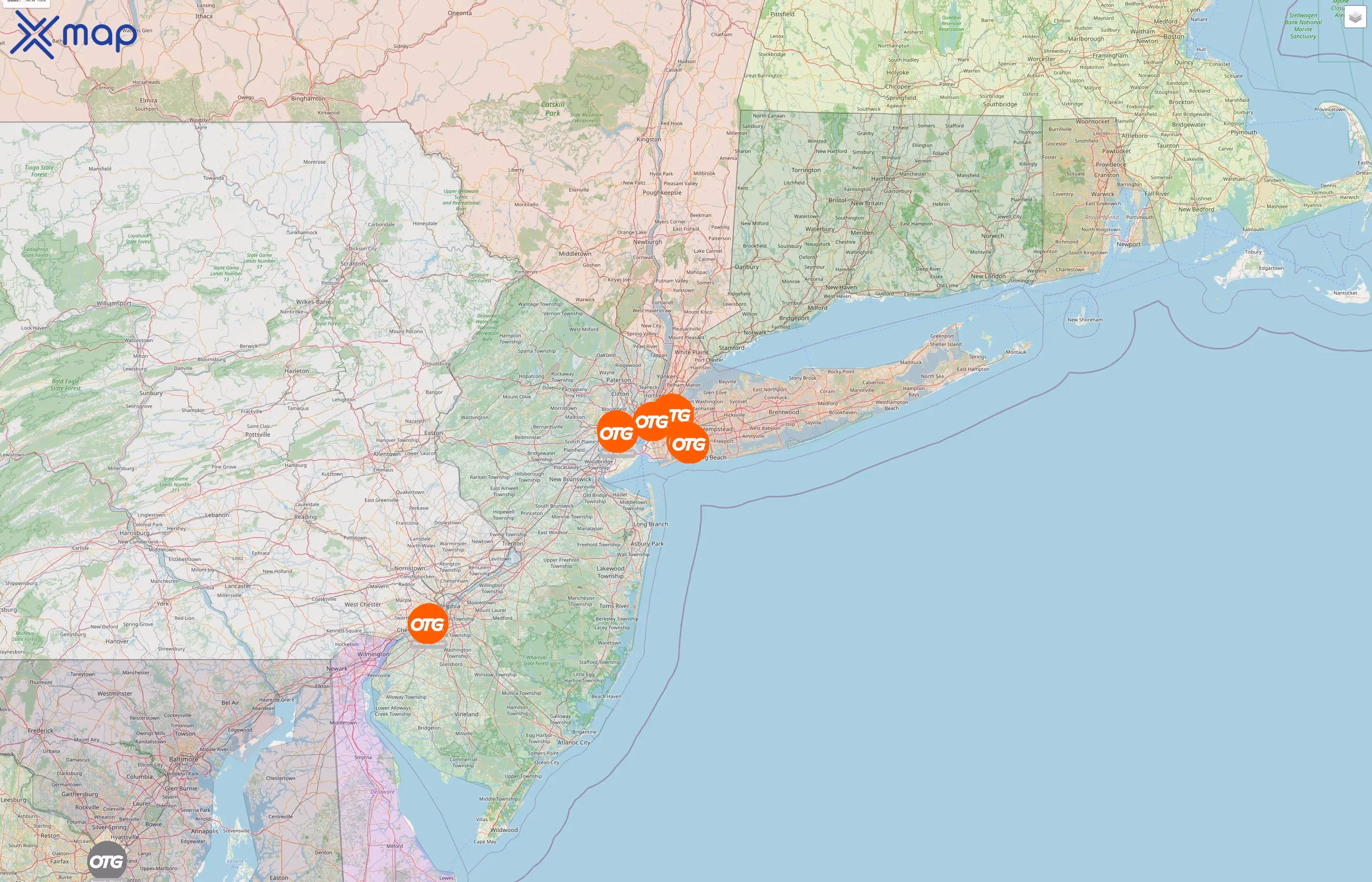 OTG street hotspots