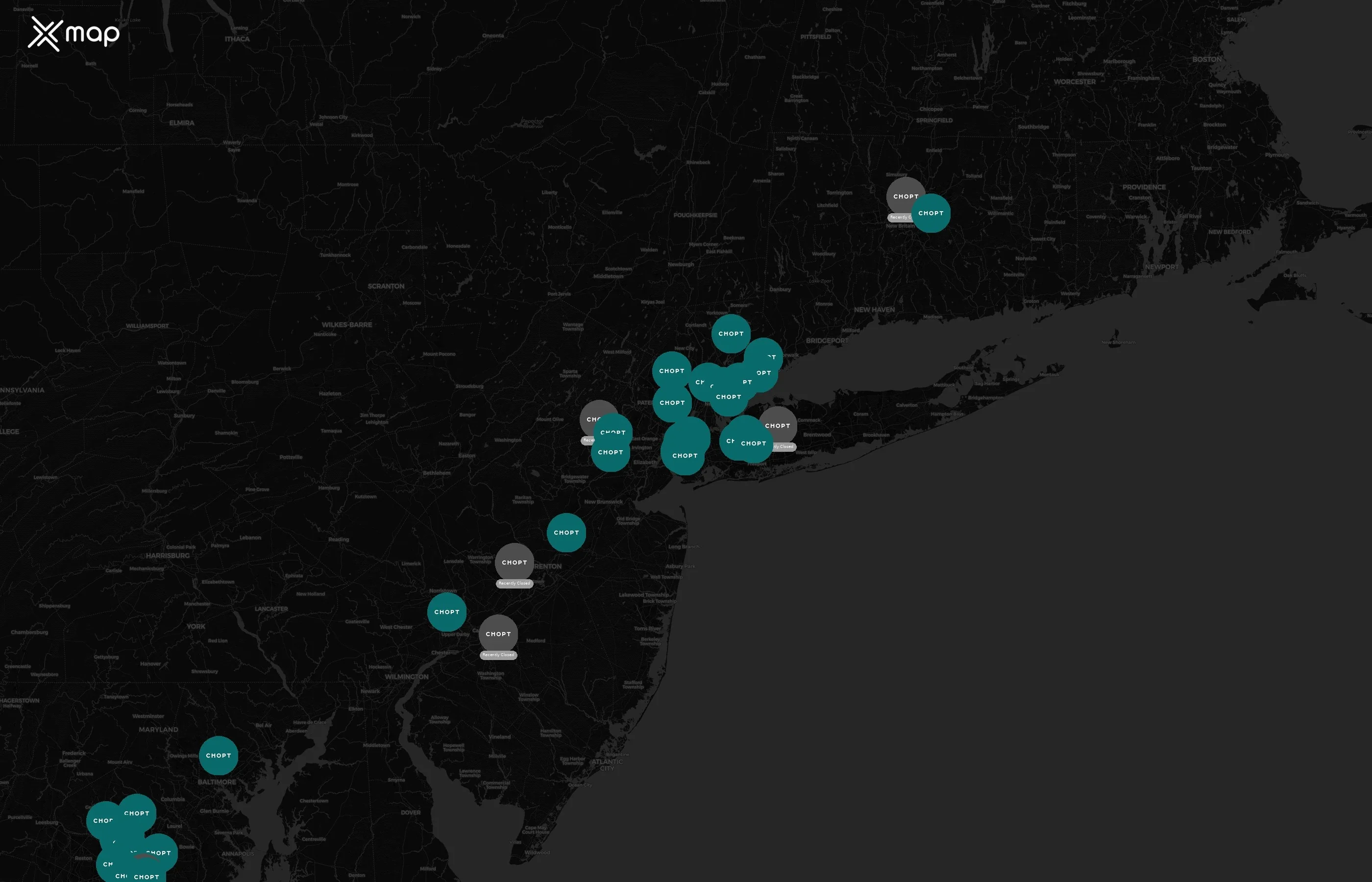 Chopt Creative Salad Company city distribution