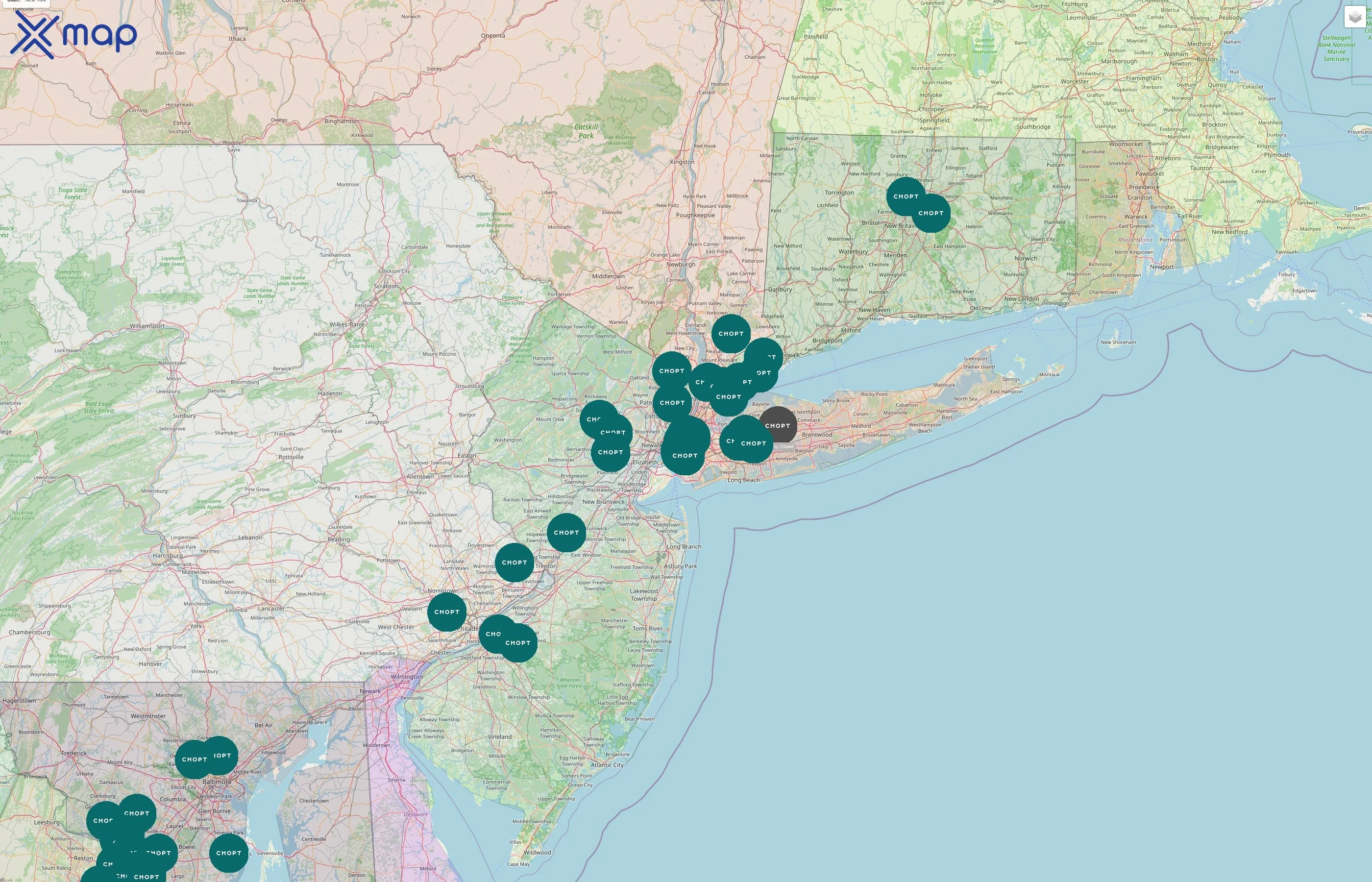 Chopt Creative Salad Company street hotspots