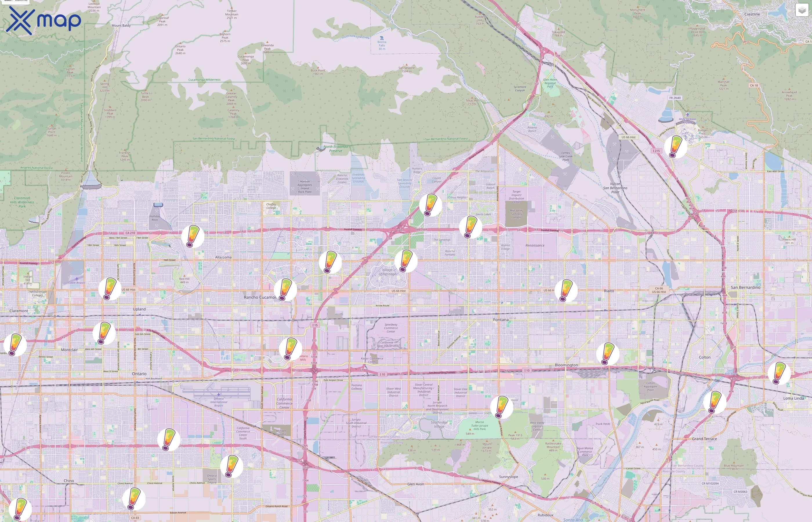 Juice It Up! traffic data