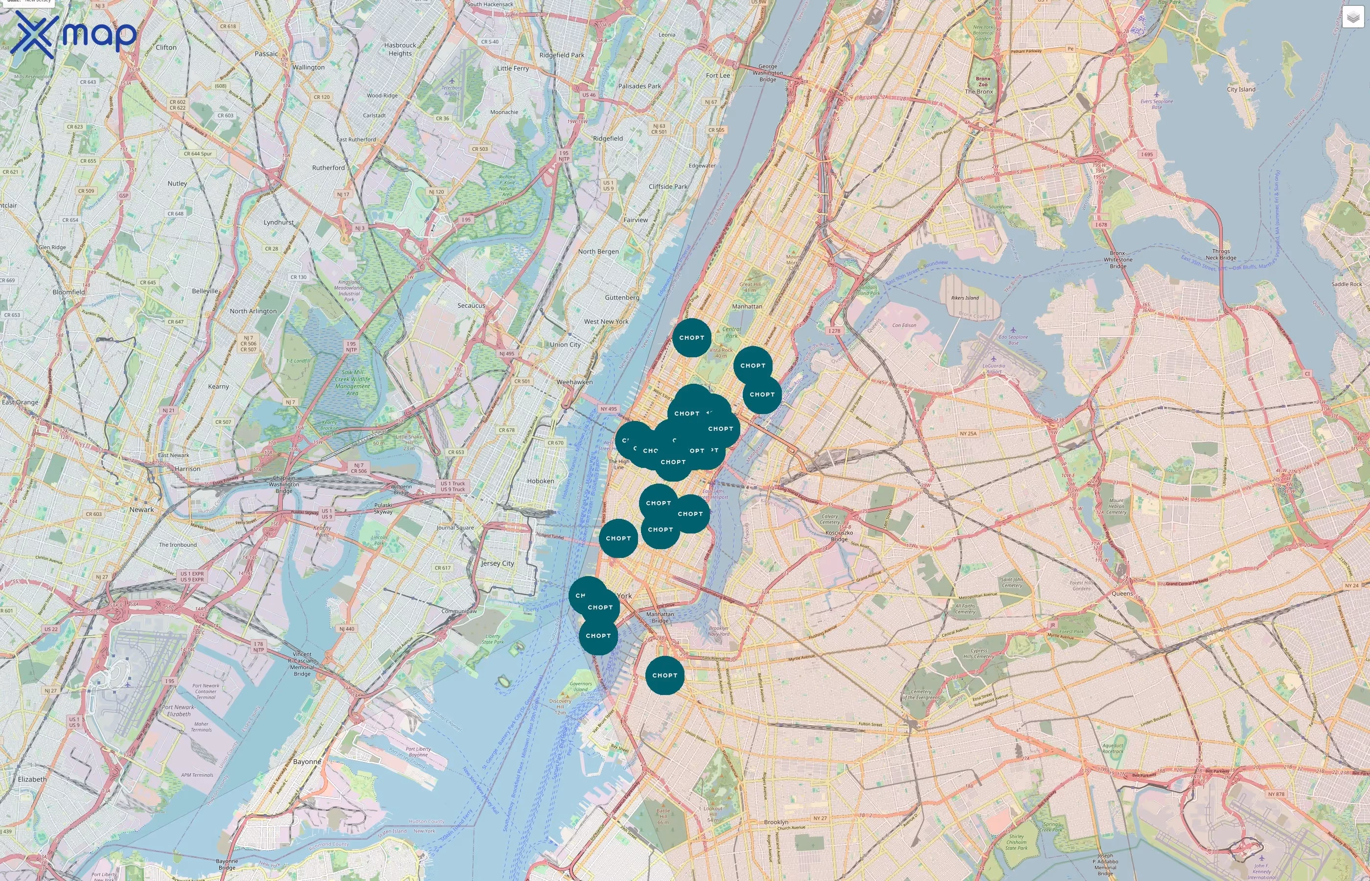 Chopt Creative Salad Company traffic data