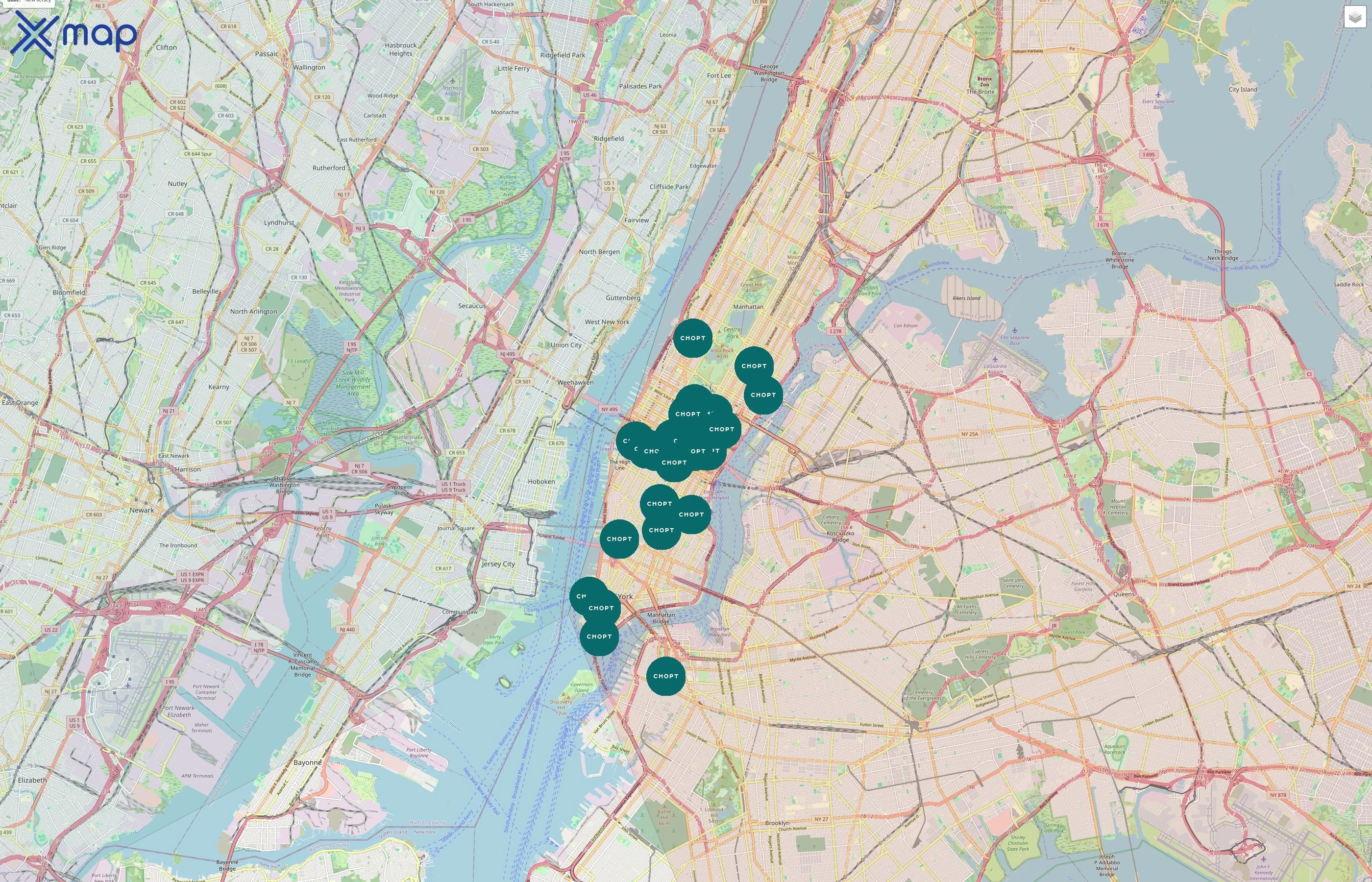 Chopt Creative Salad Company traffic data