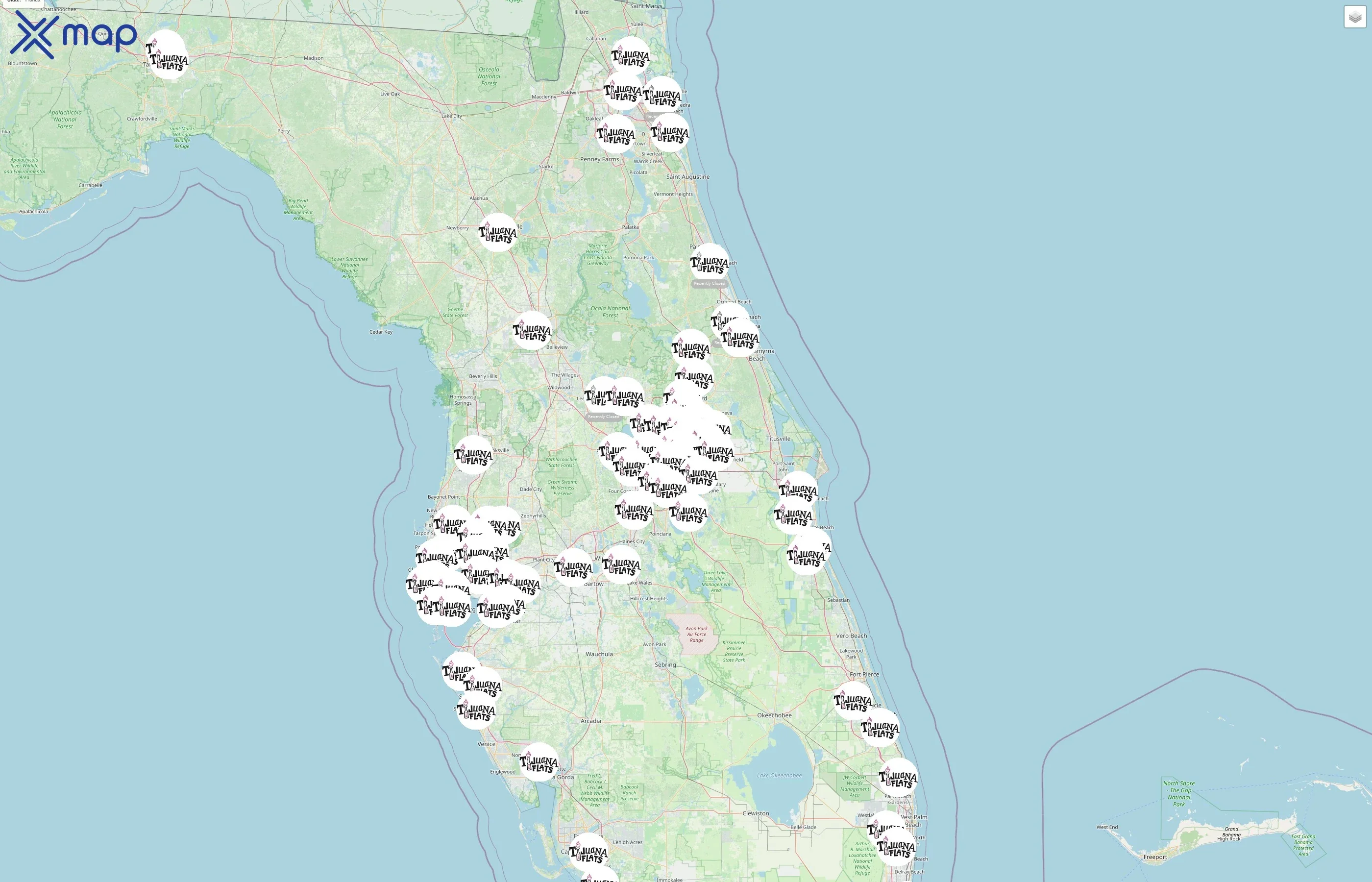 Tijuana Flats street hotspots
