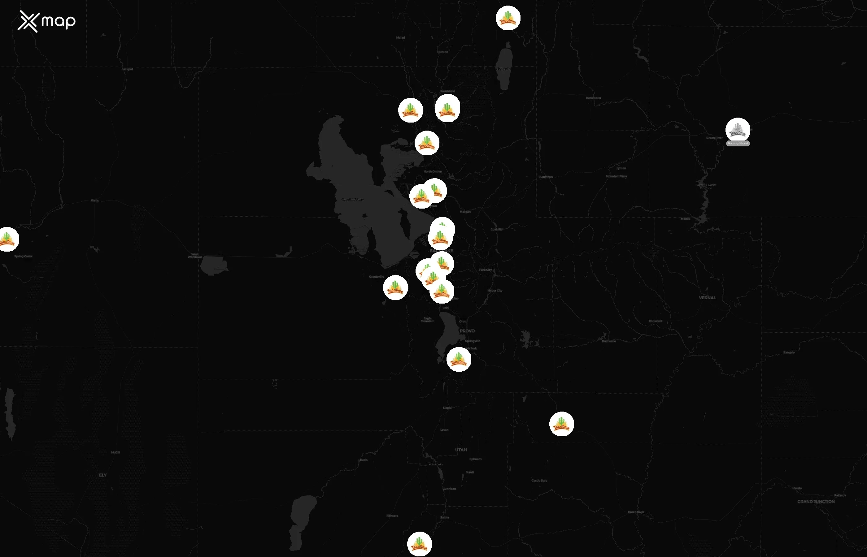 Taco Time city distribution