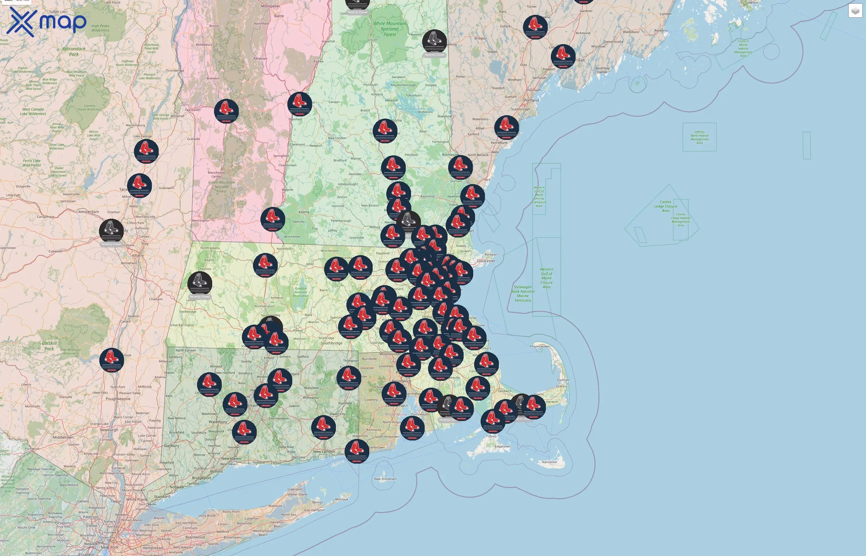 99 Restaurants street hotspots