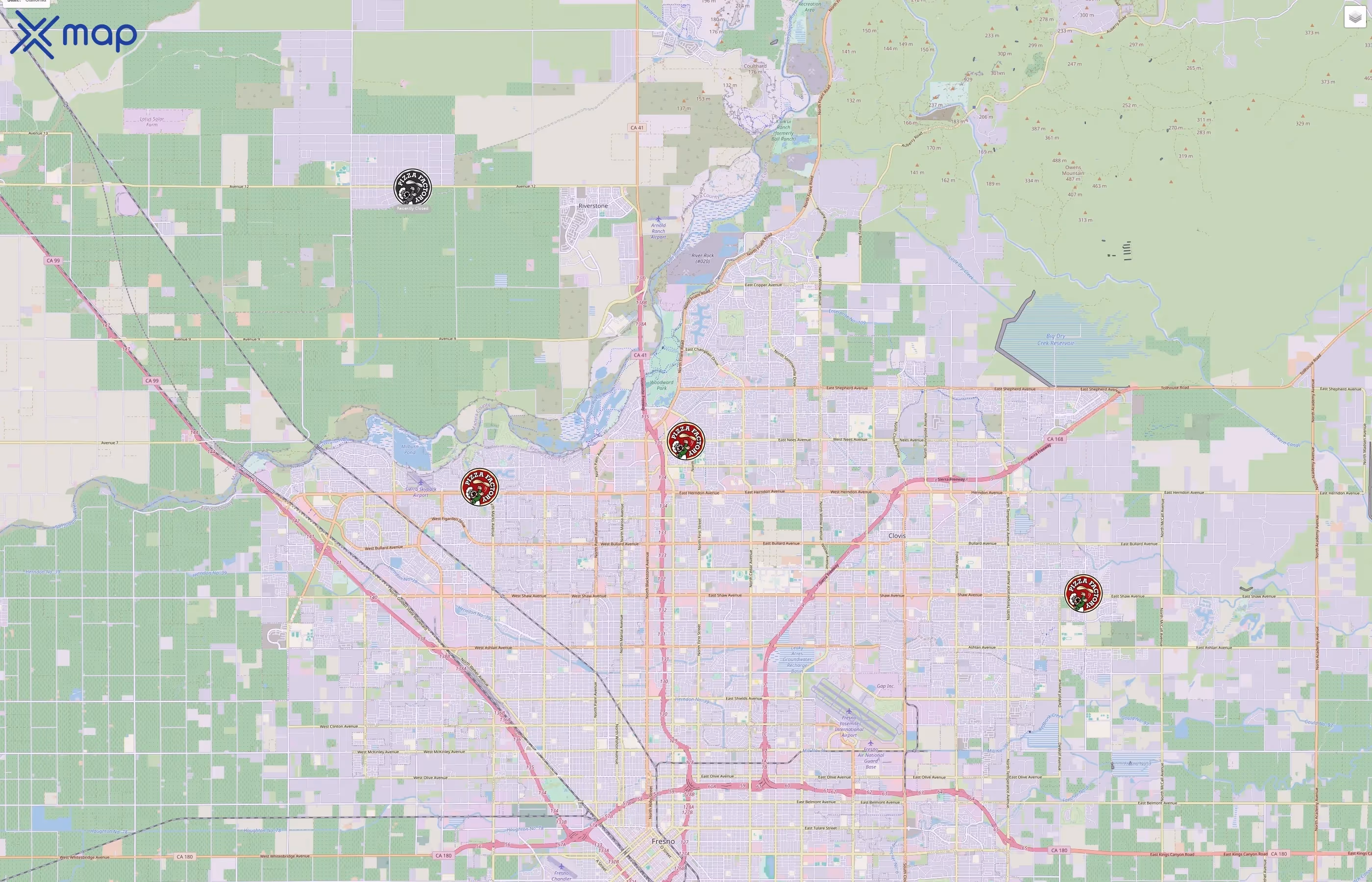 Pizza Factory traffic data