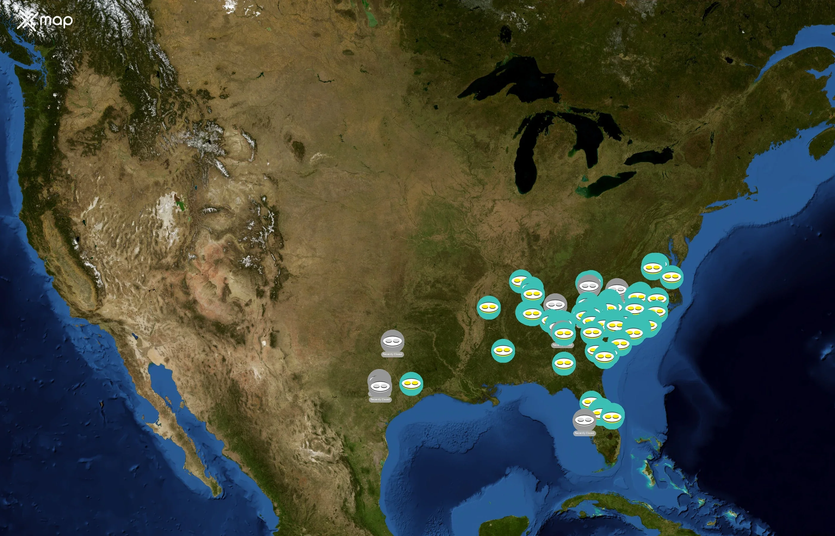 Eggs Up Grill state distribution