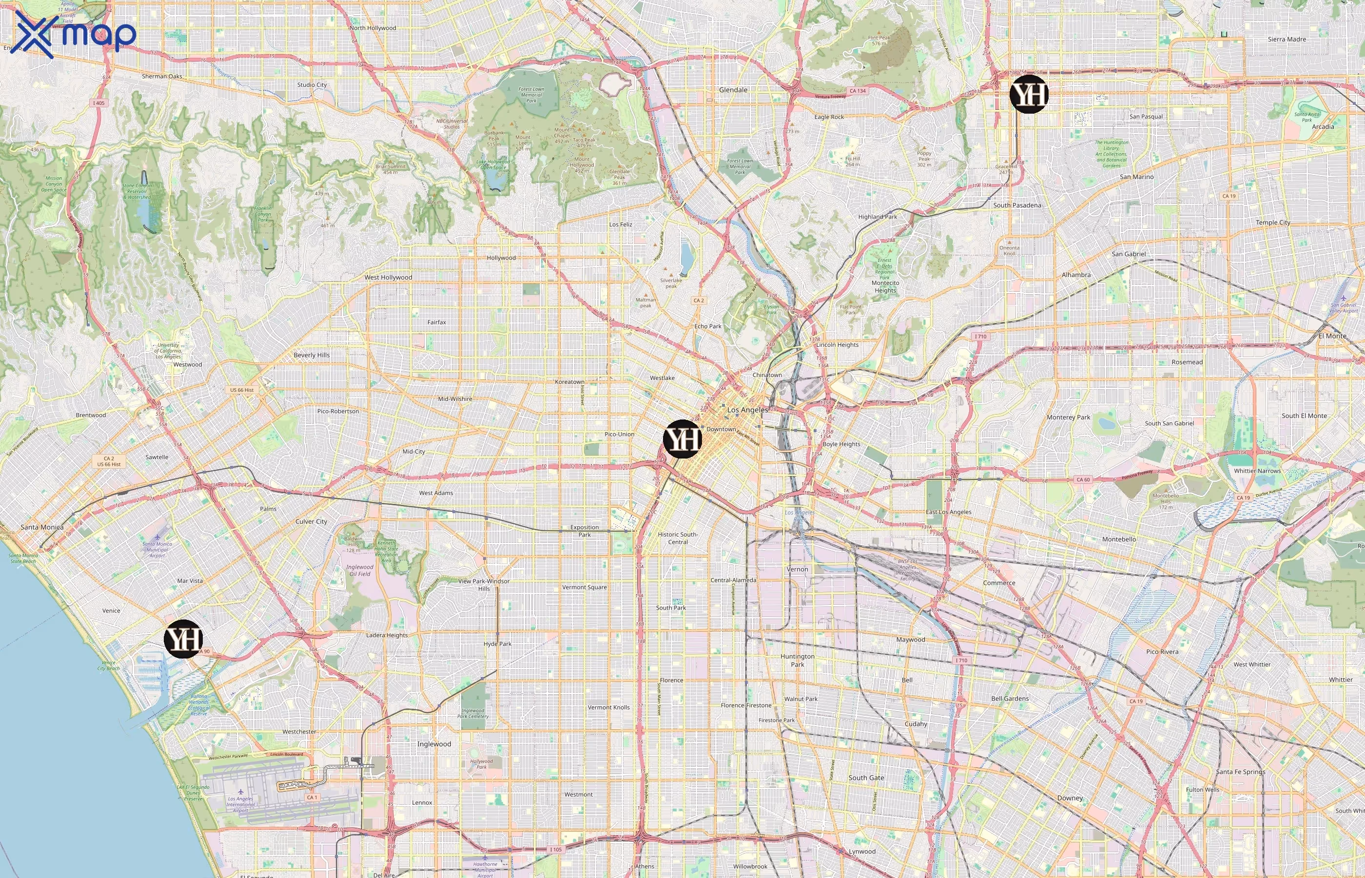 Yard House area coverage