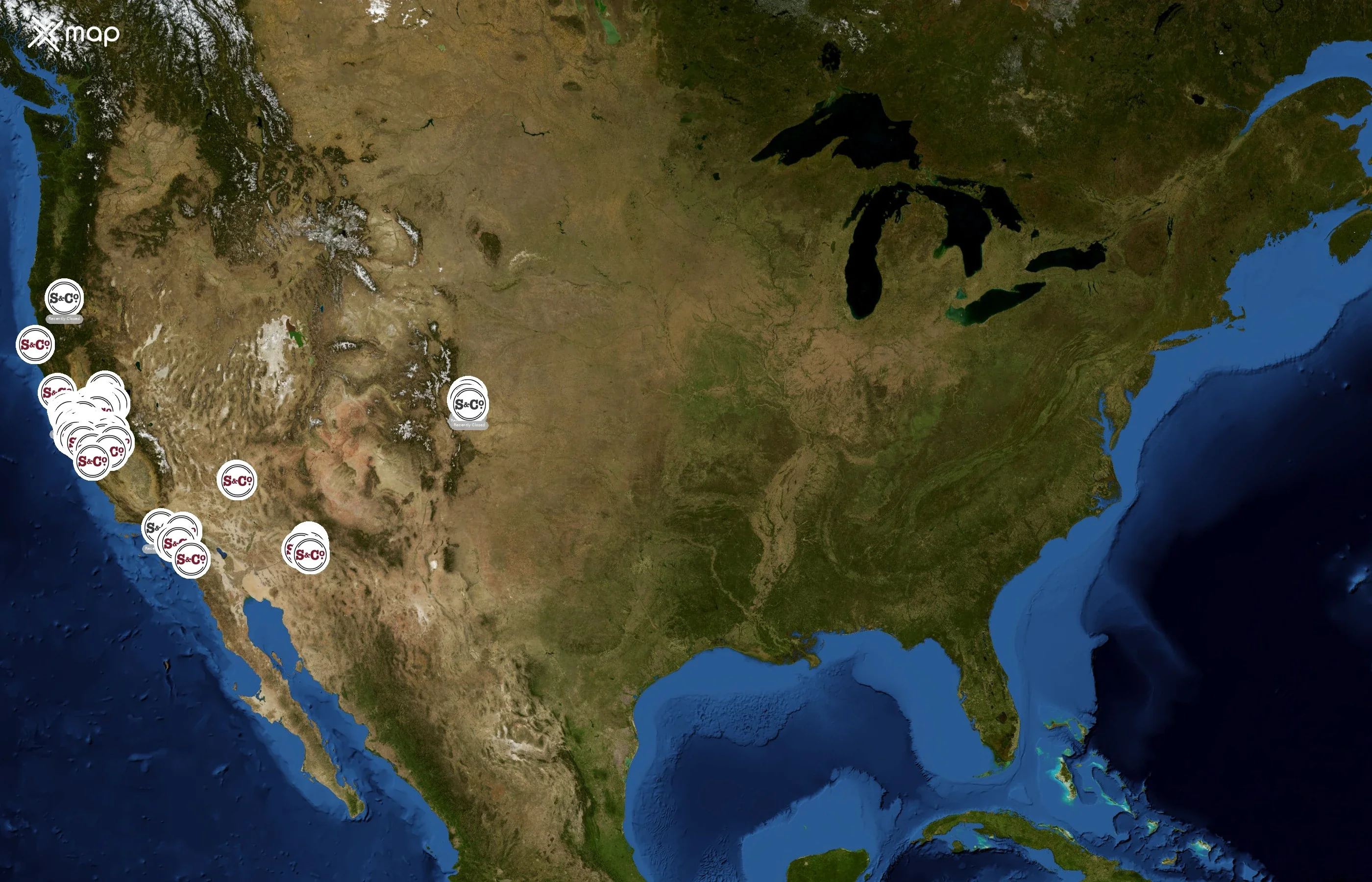 Sourdough & Co. state distribution