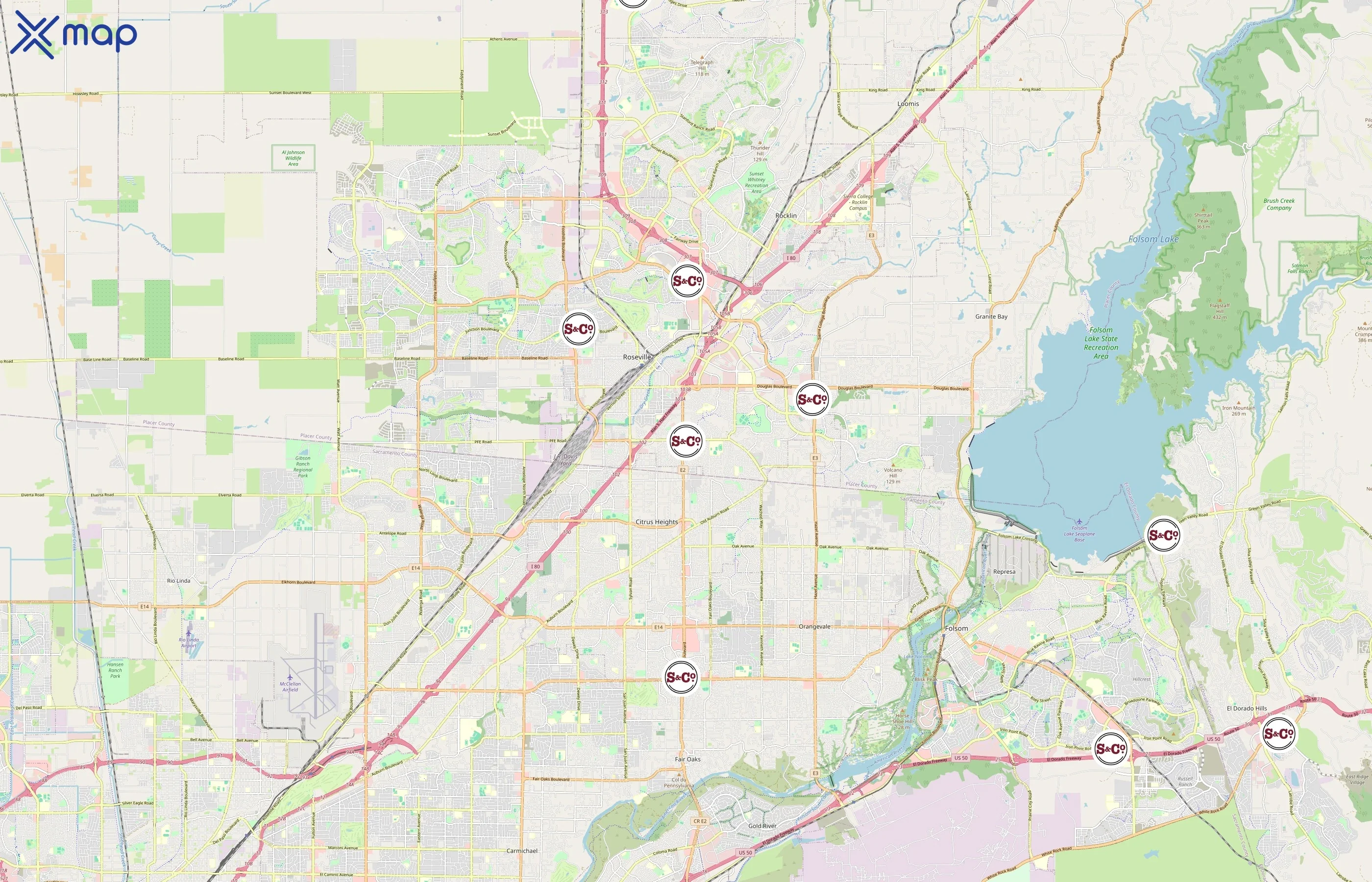 Sourdough & Co. area coverage