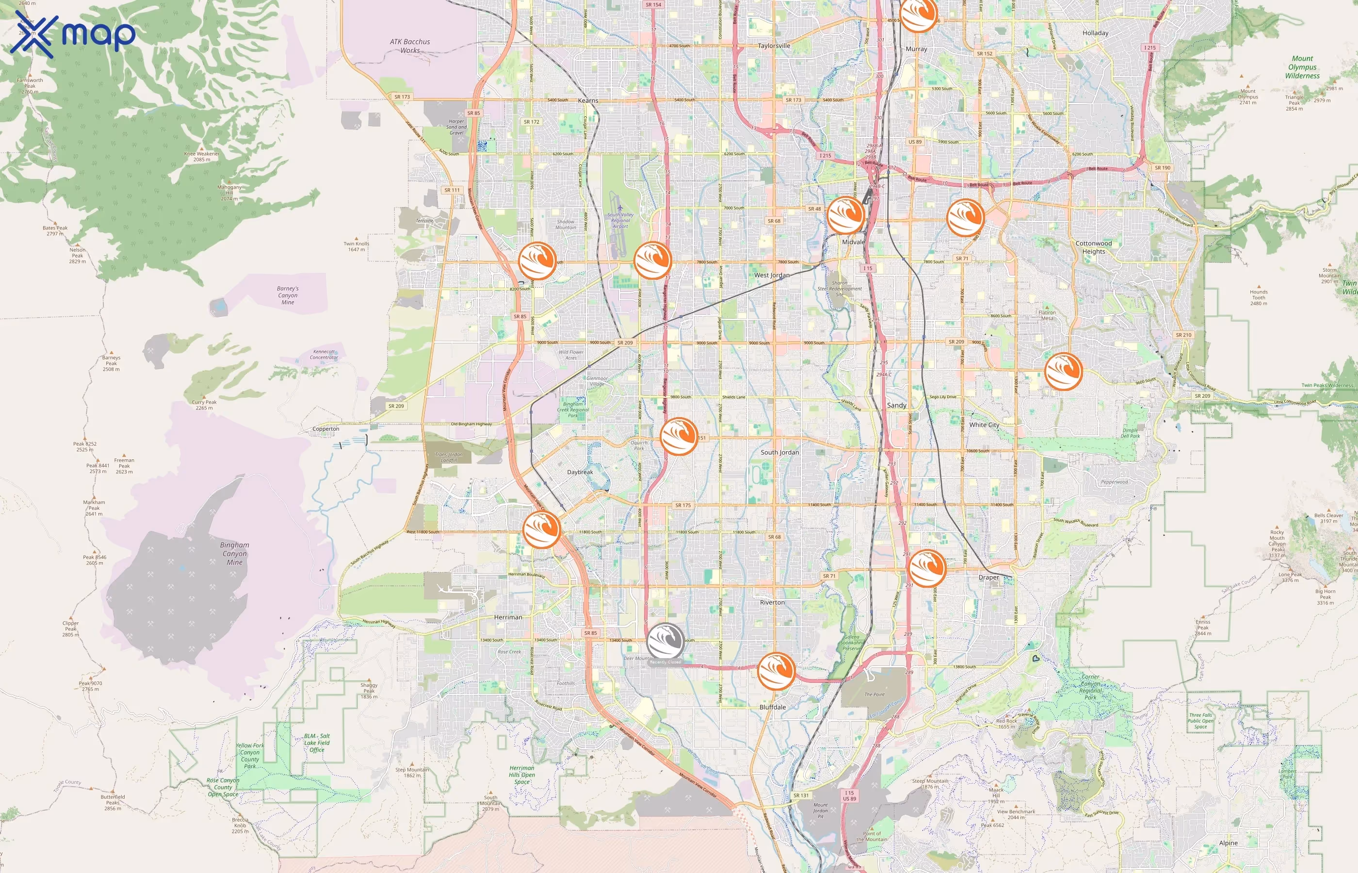 Costa Vida area coverage