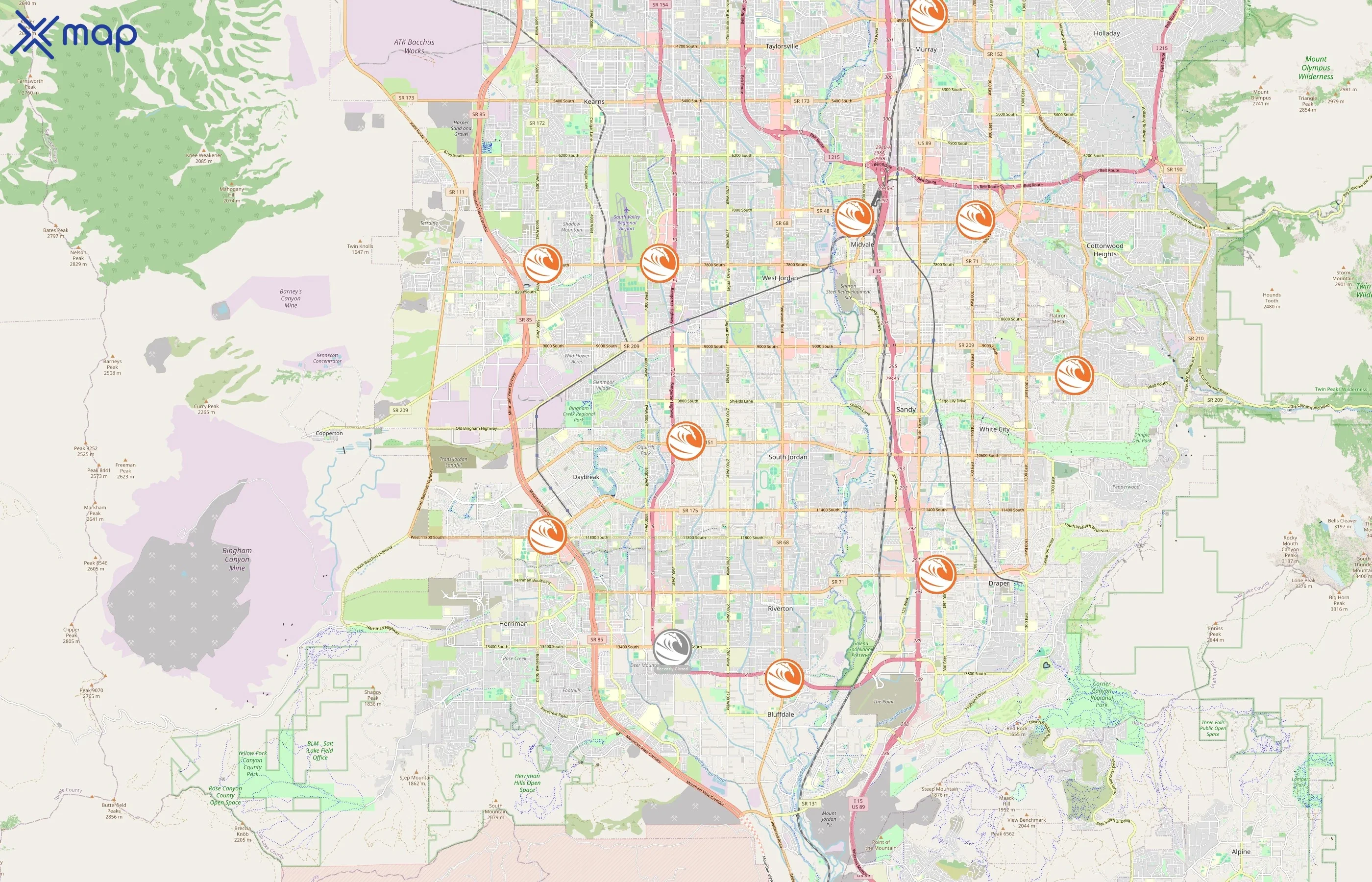 Costa Vida area coverage