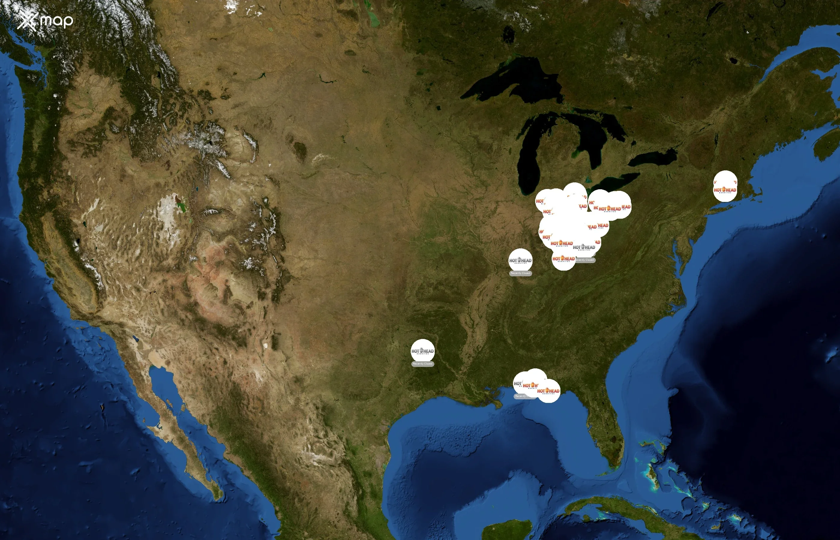 Hot Head Burritos state distribution