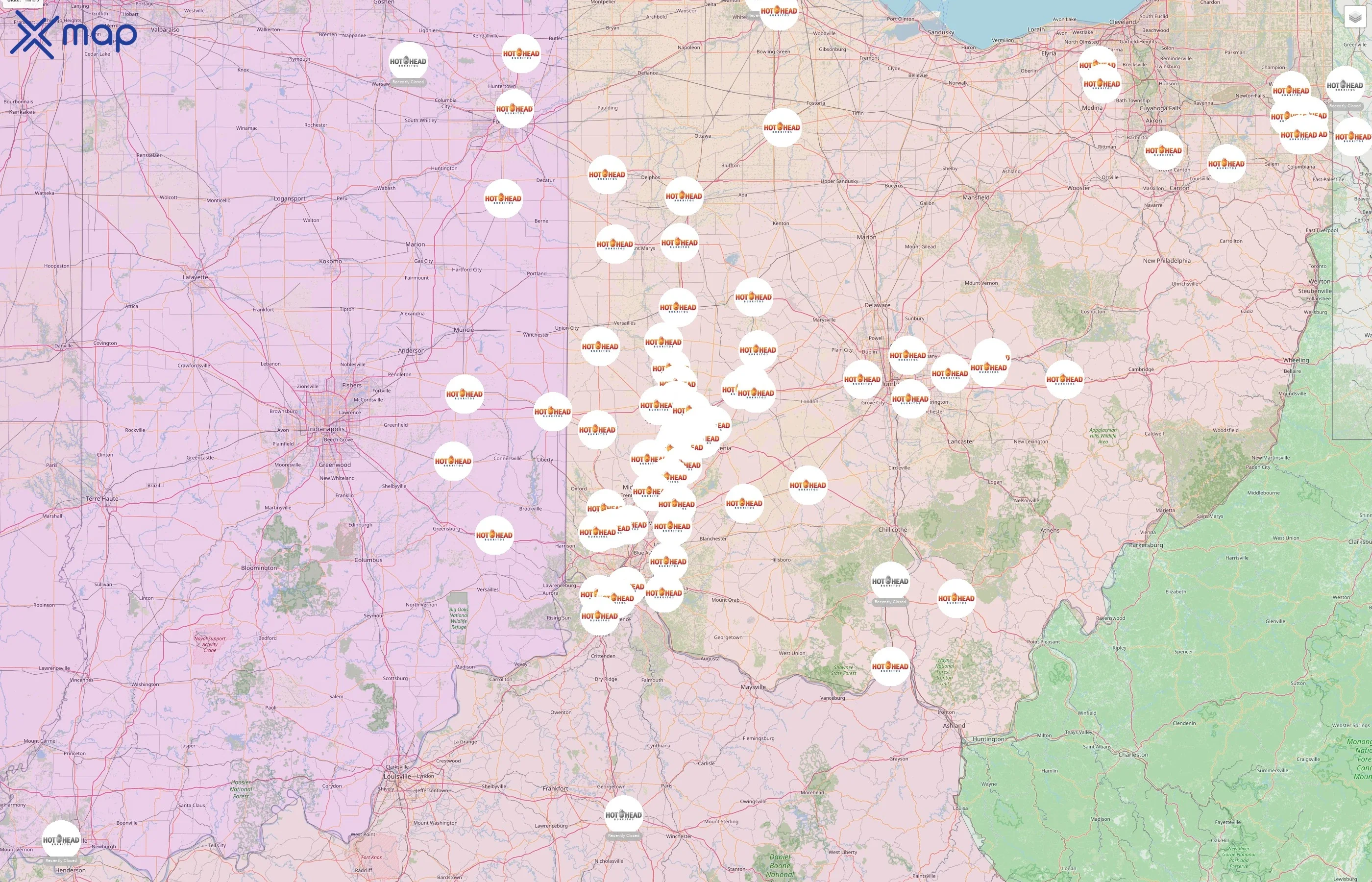 Hot Head Burritos street hotspots