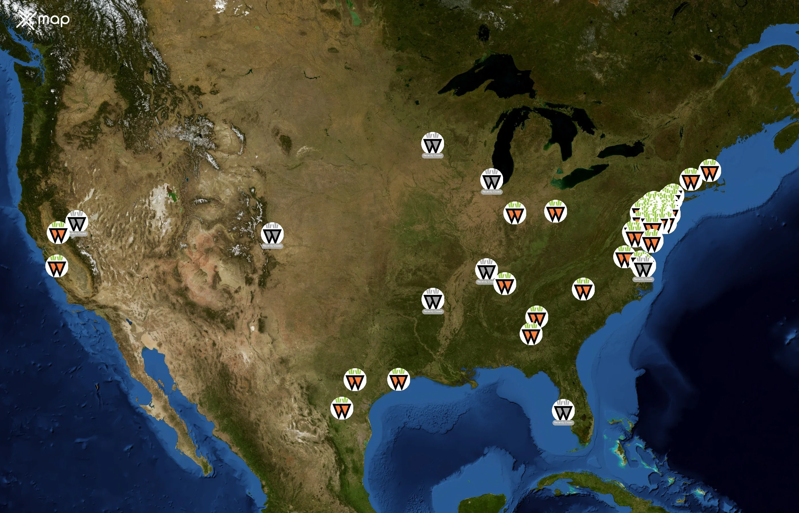 Saladworks state distribution