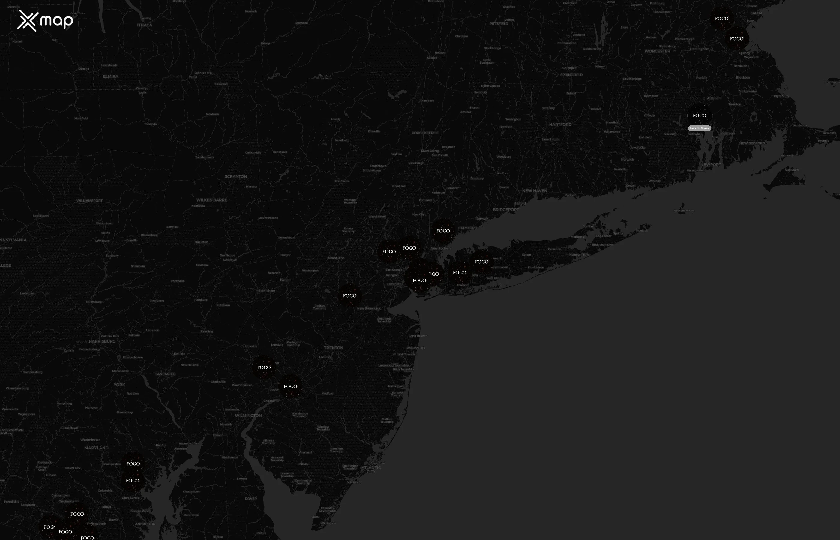 Fogo de Chão city distribution