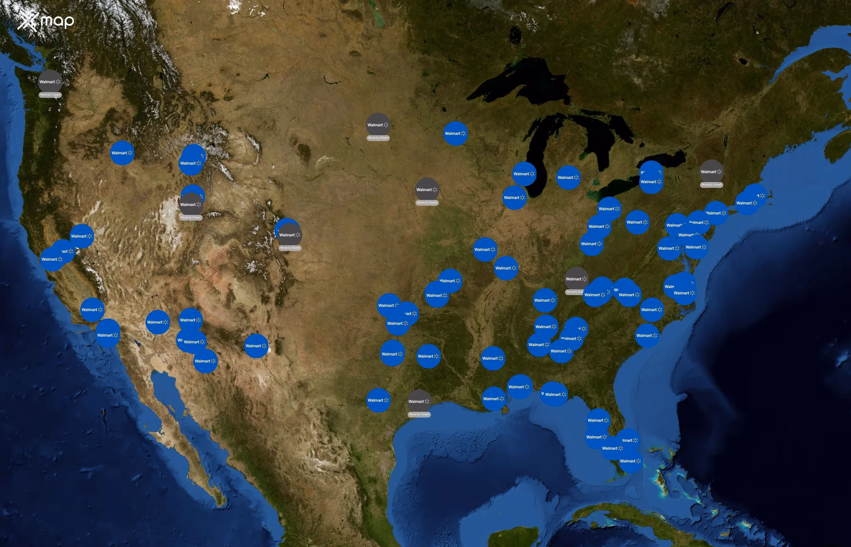 Walmart state distribution