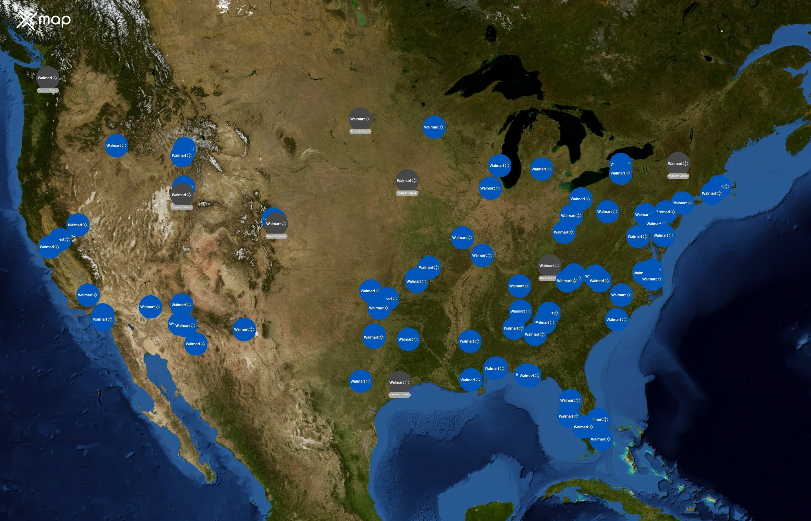 Walmart state distribution