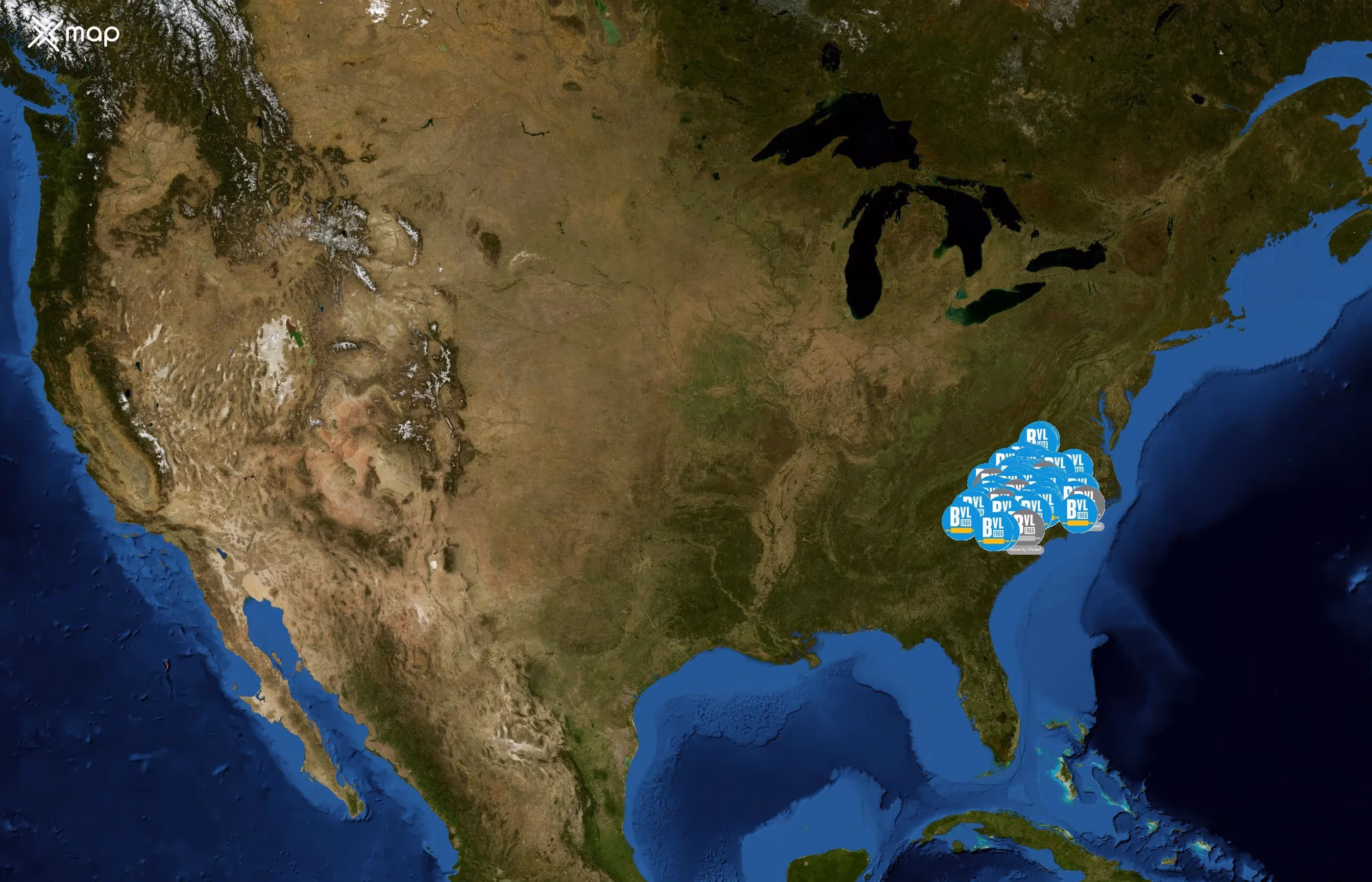 Biscuitville state distribution