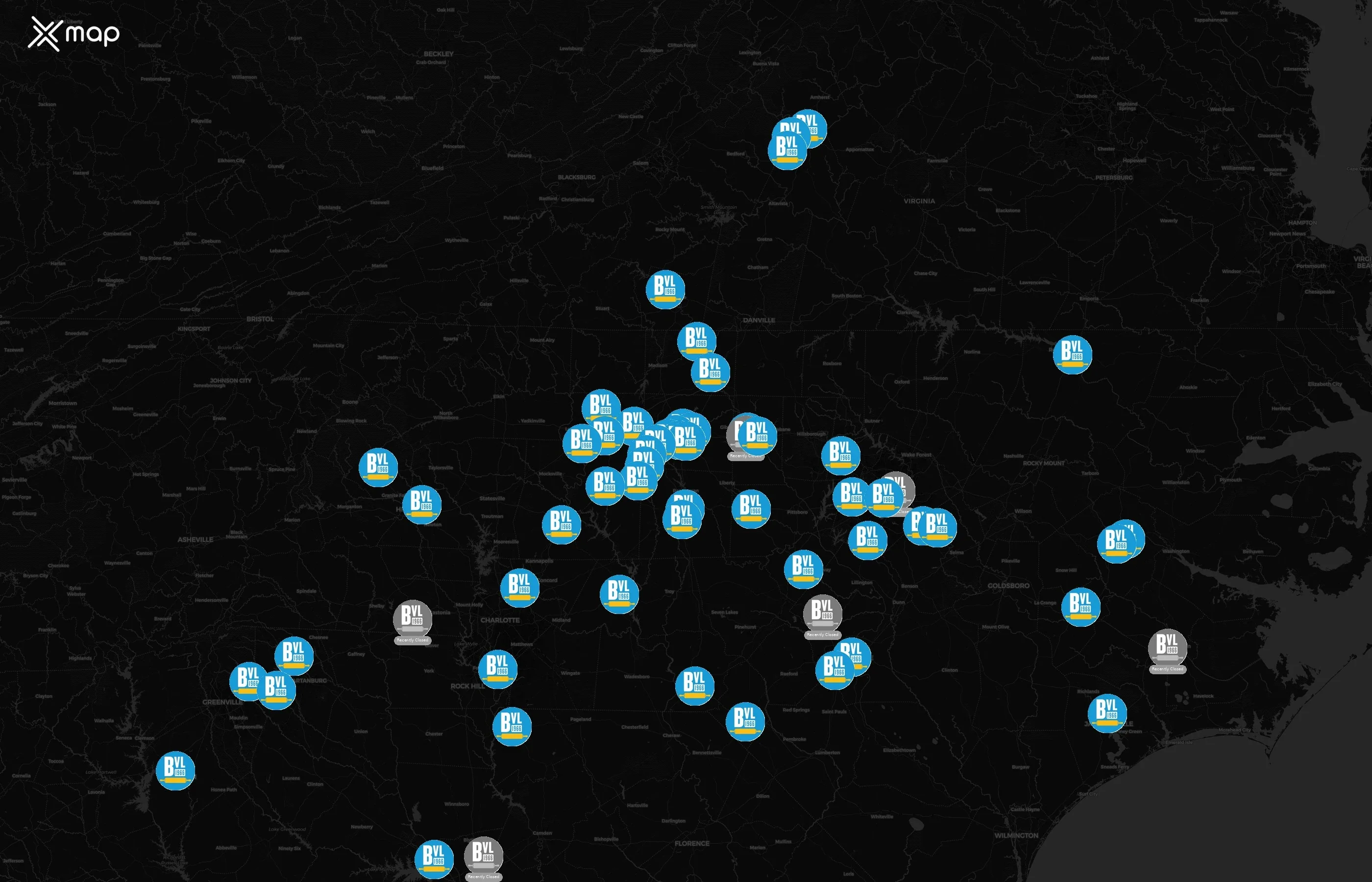 Biscuitville city distribution