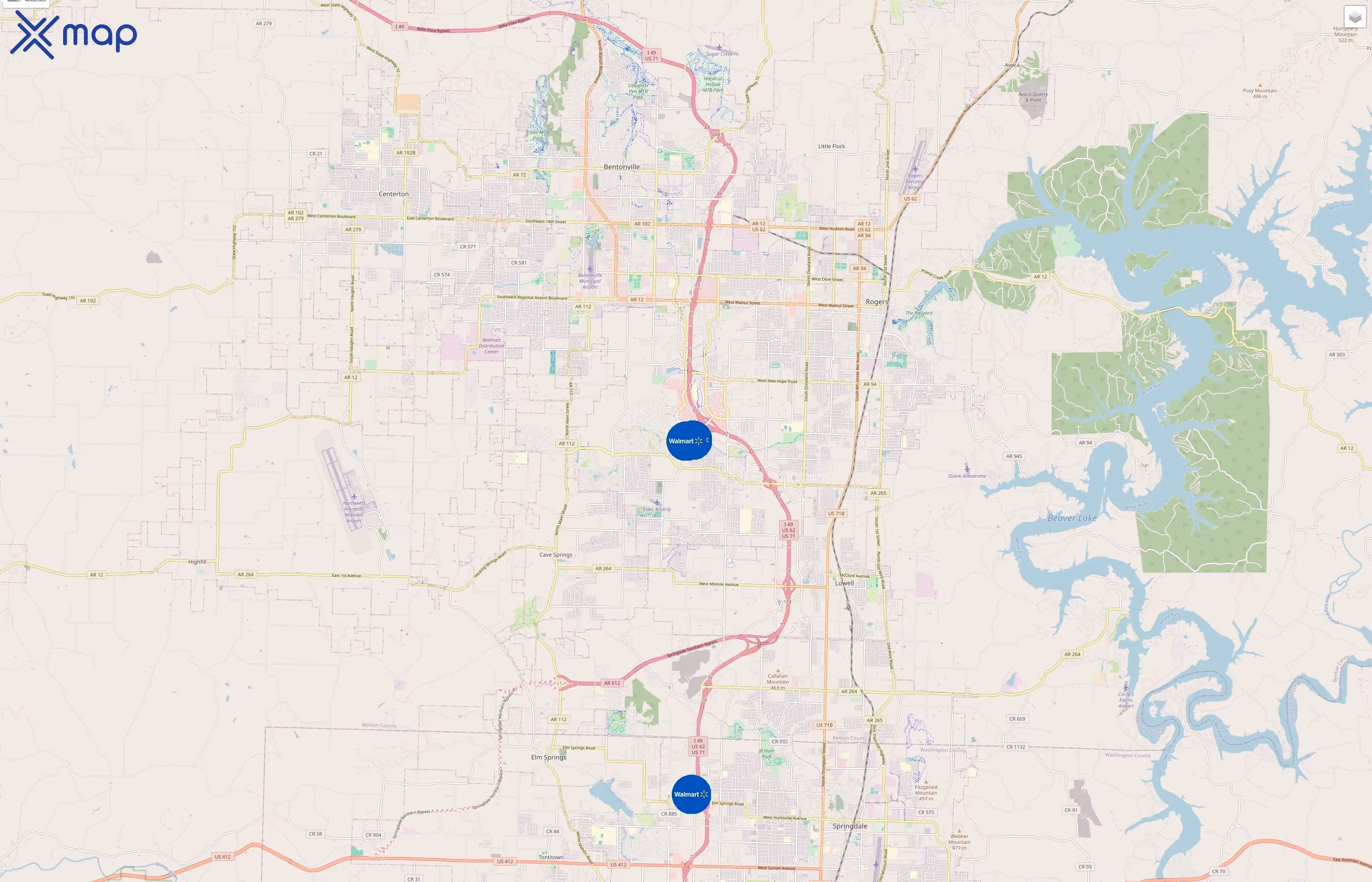 Walmart traffic data