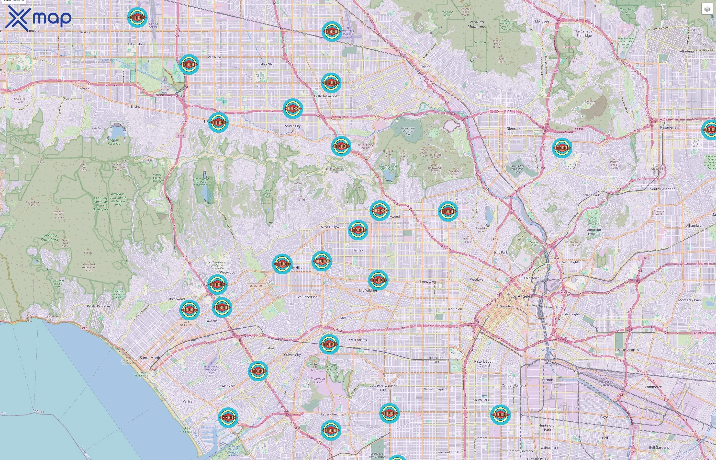 Fatburger traffic data