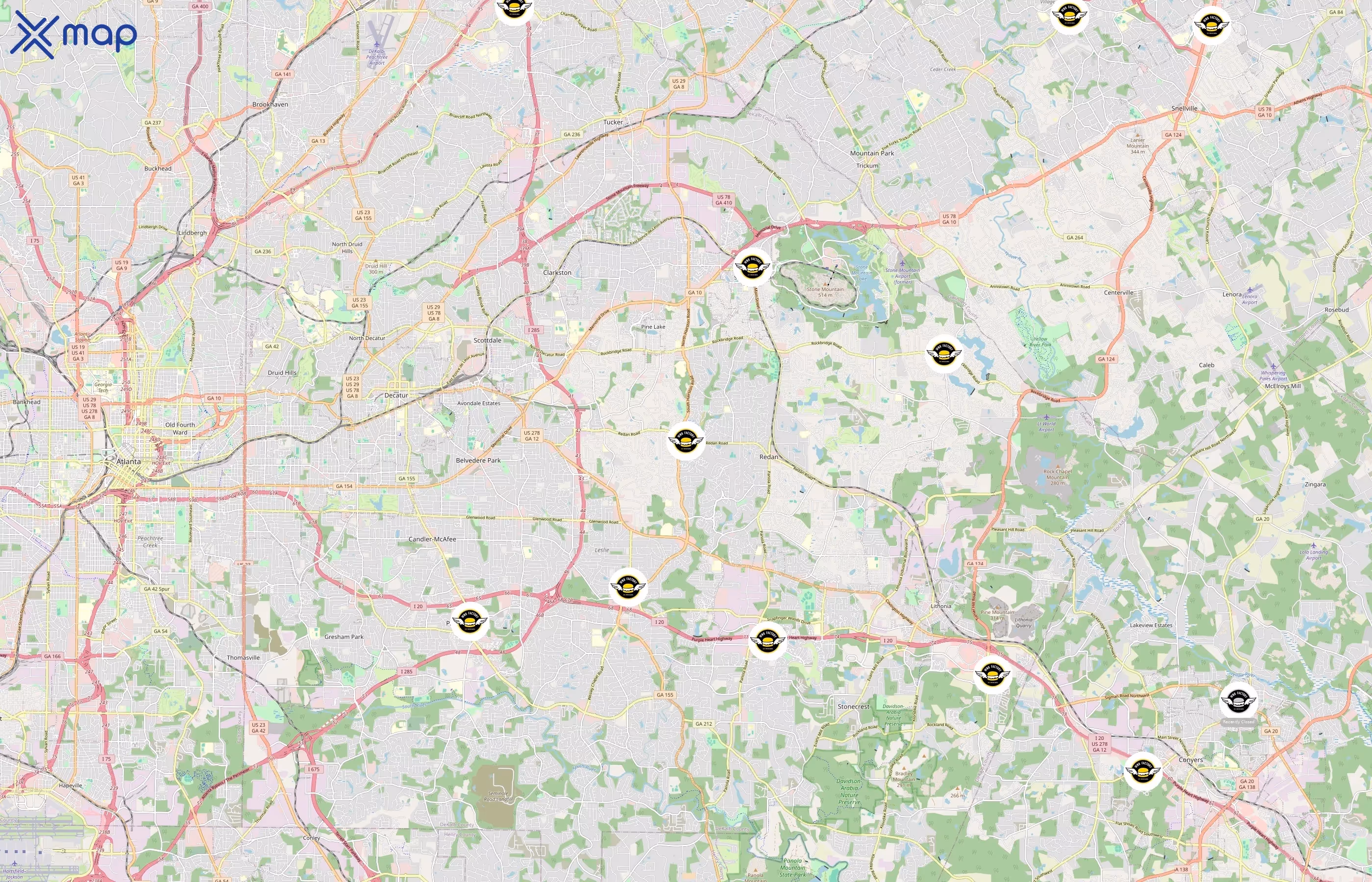 WNB Factory area coverage