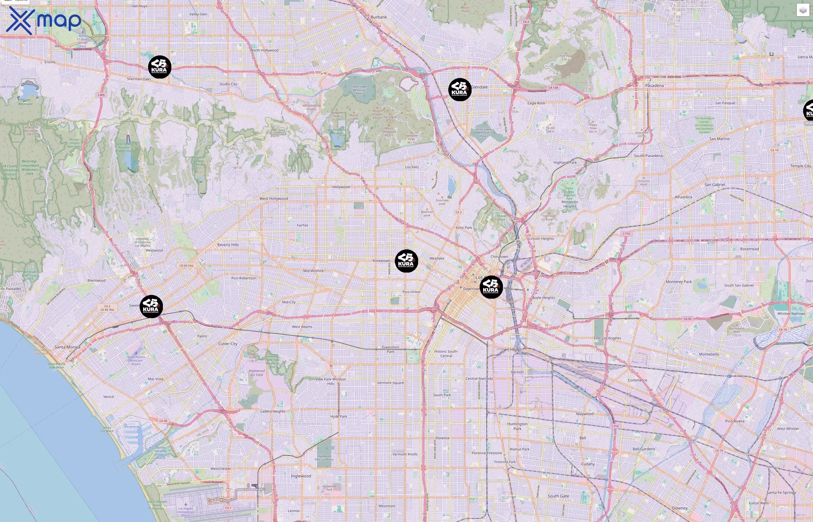 Kura Sushi traffic data