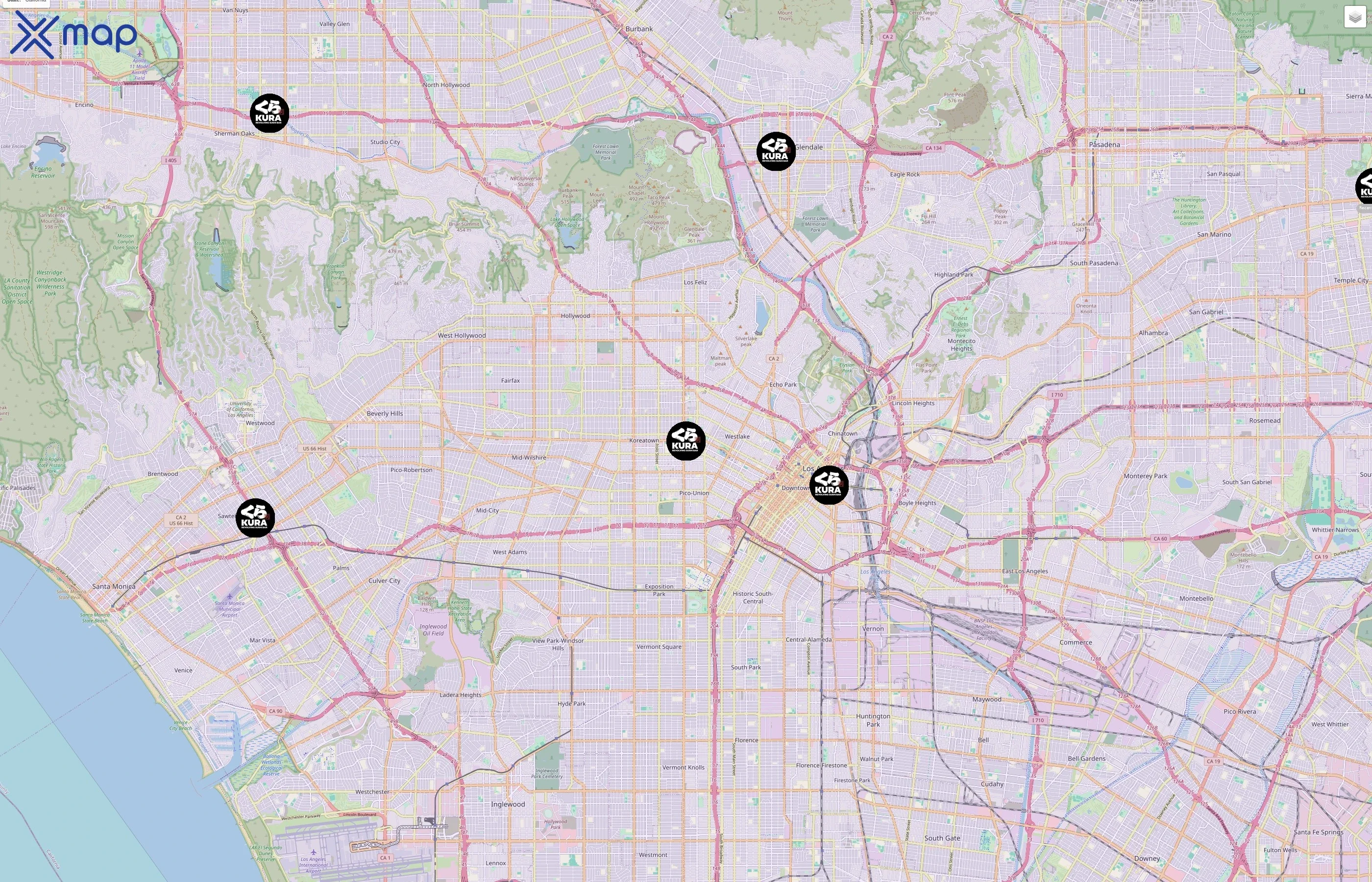 Kura Sushi traffic data