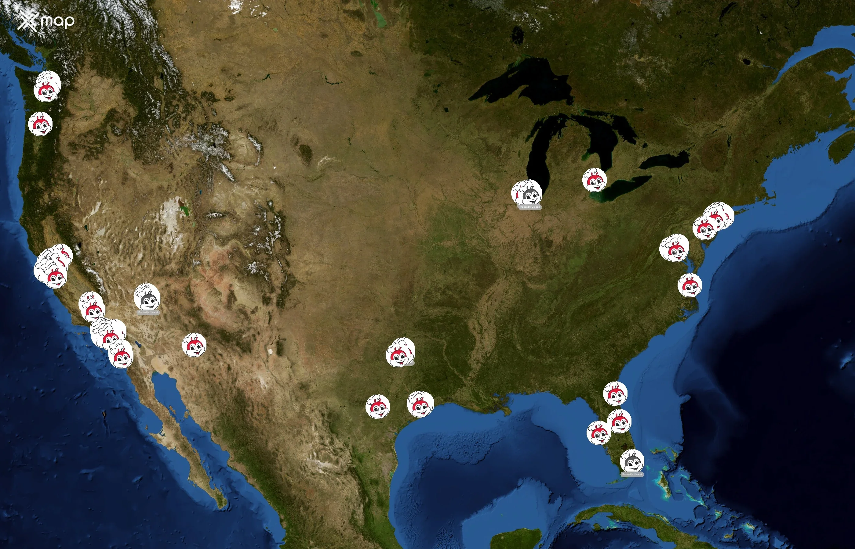 Jollibee state distribution