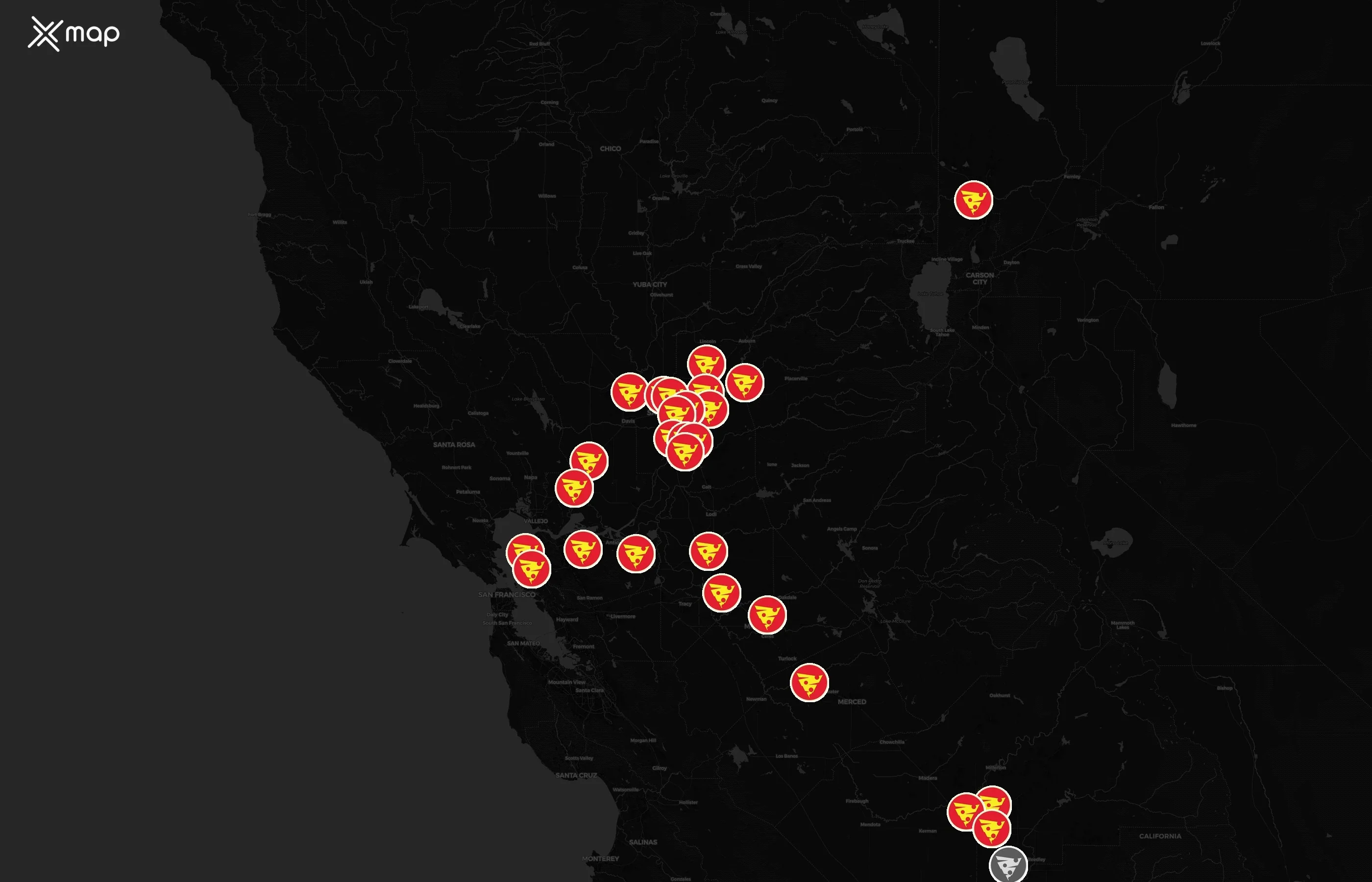 Pizza Twist city distribution
