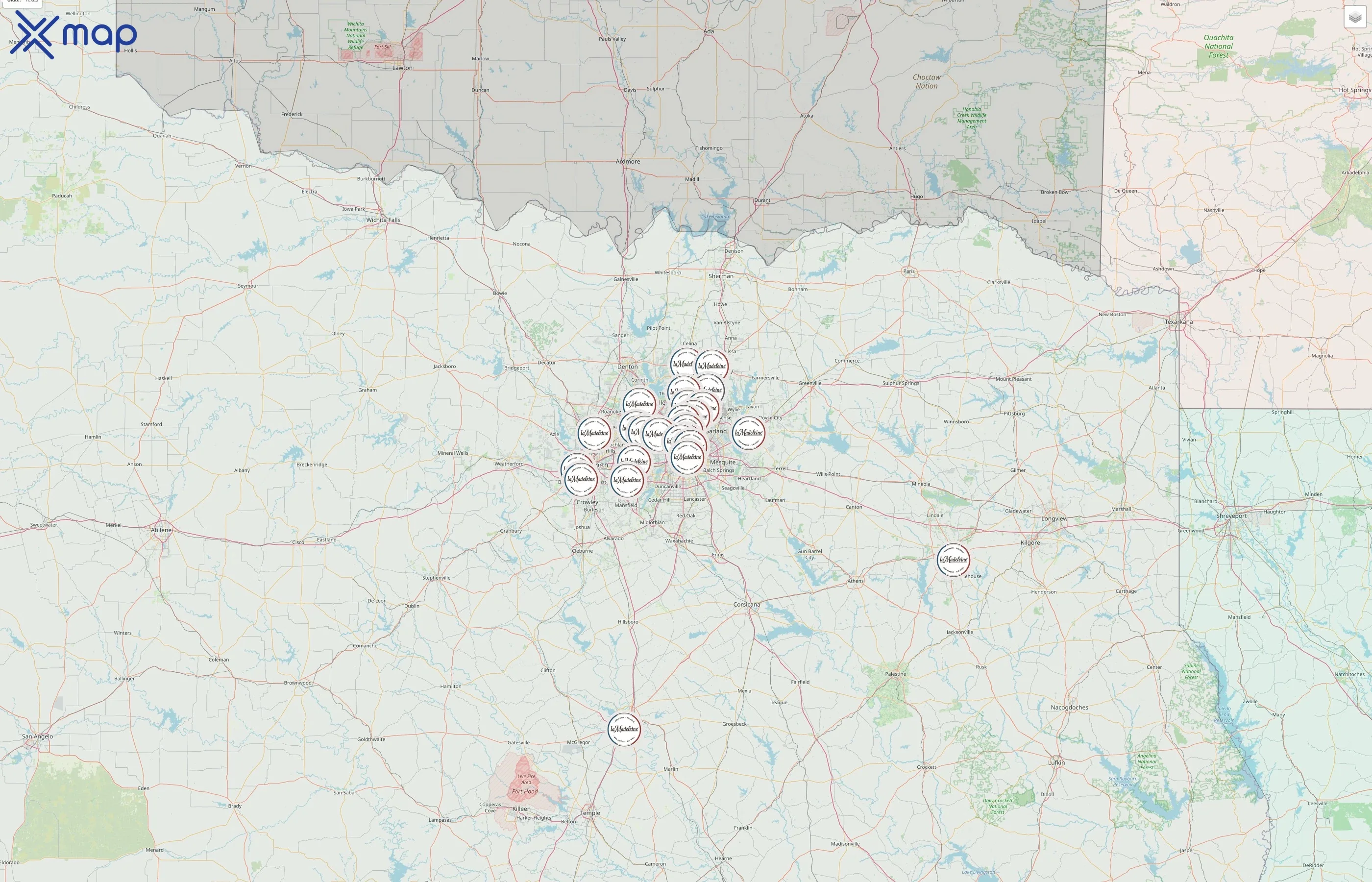 La Madeleine street hotspots