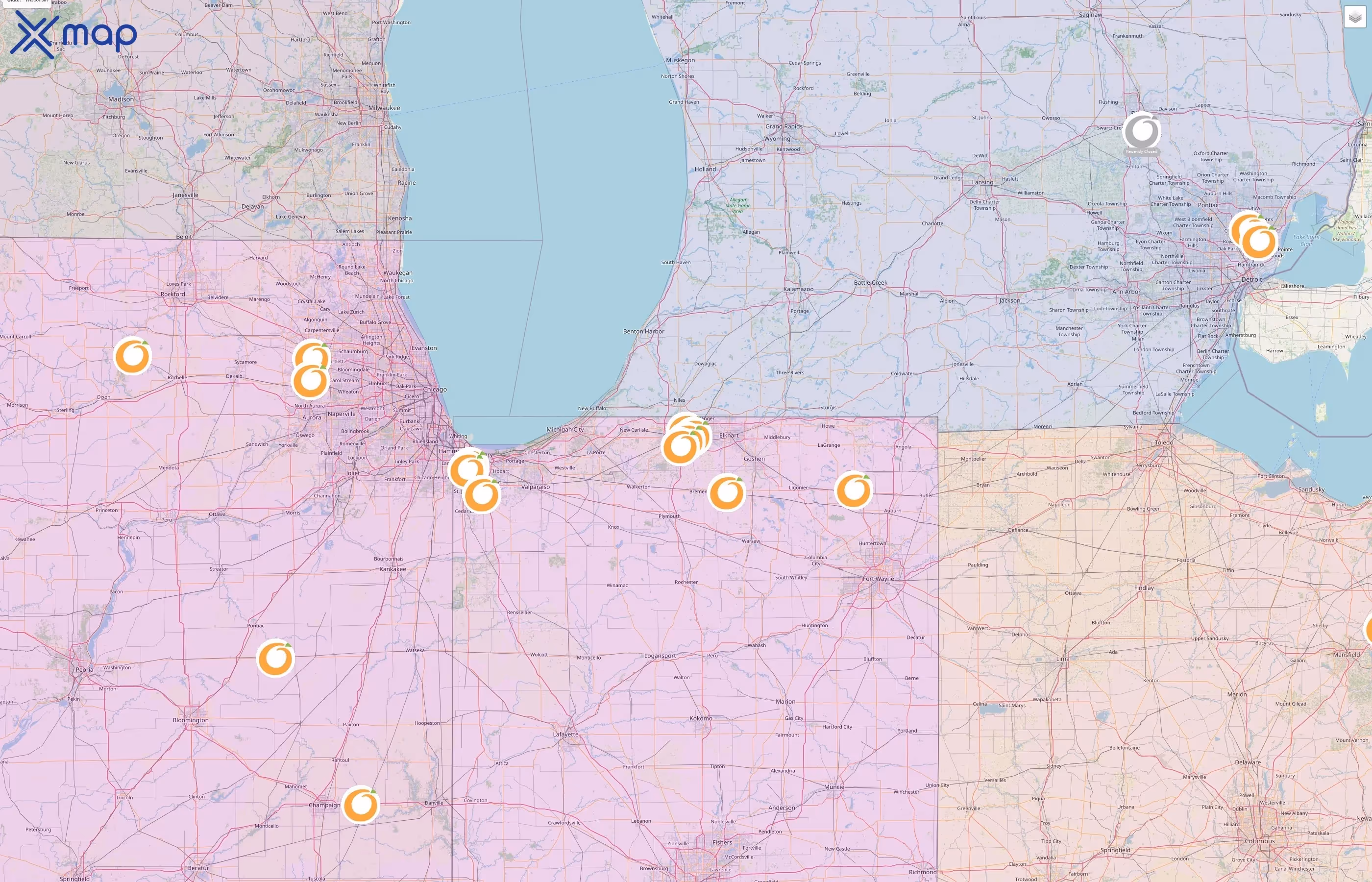 Orange Julius street hotspots