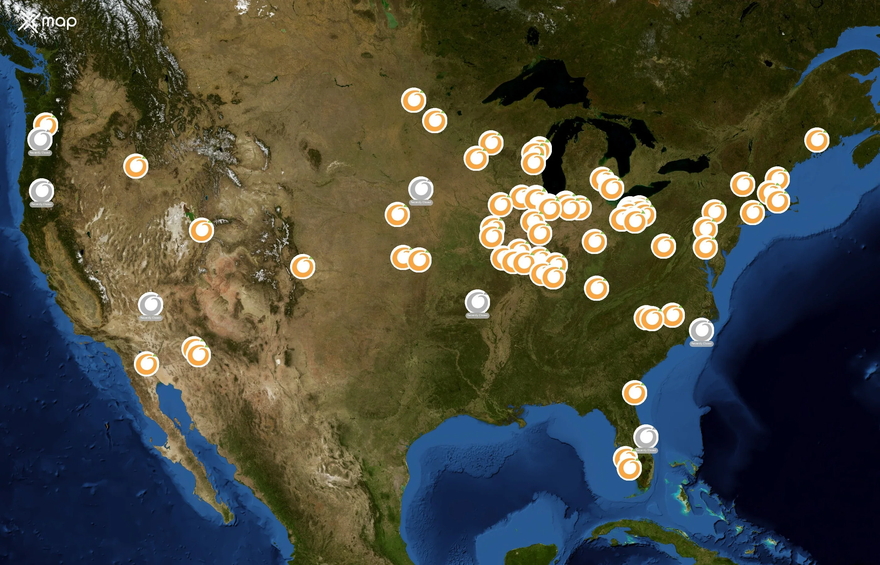 Orange Julius state distribution