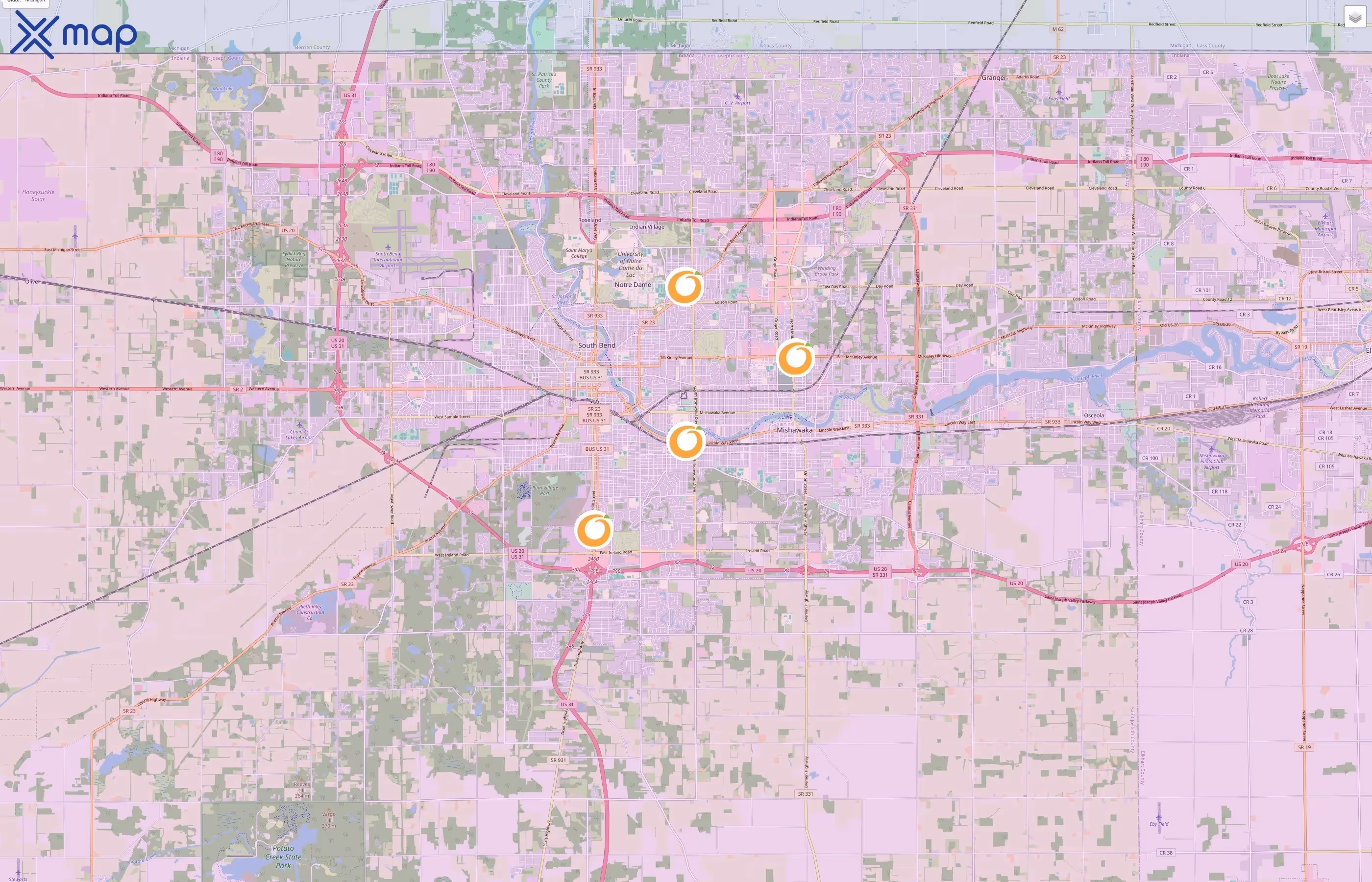Orange Julius traffic data