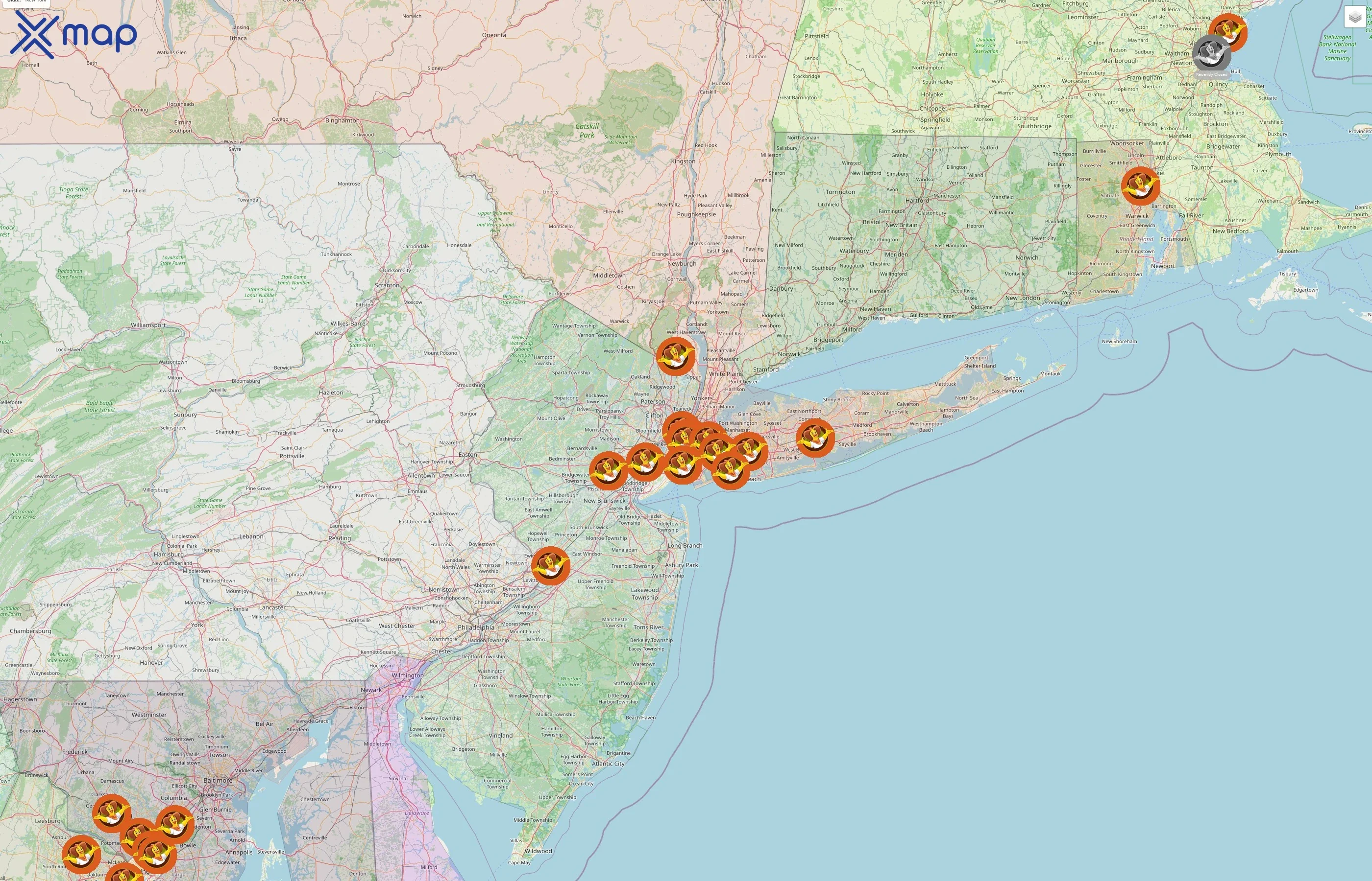 Pollo Campero street hotspots