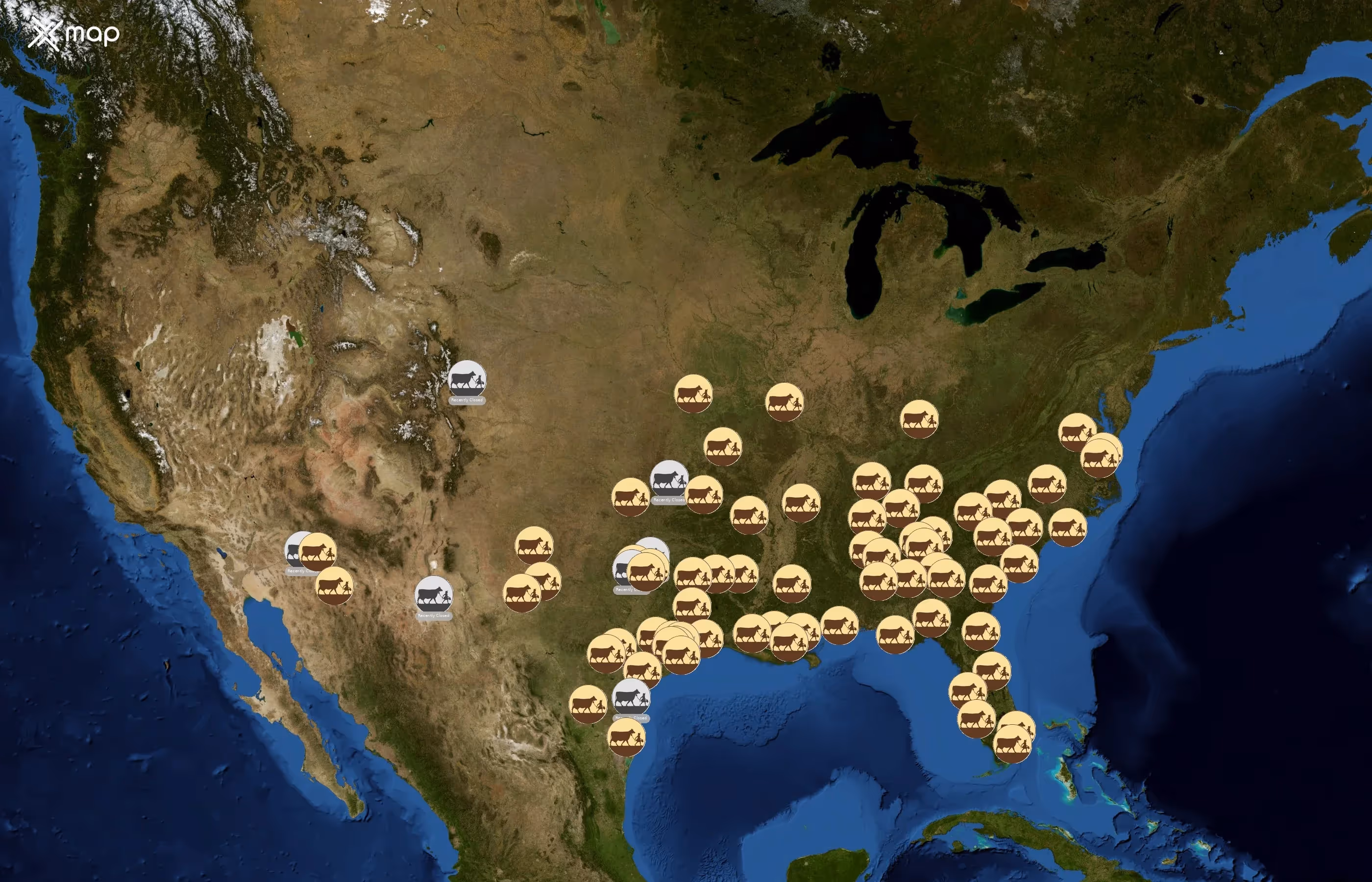 Blue Bell Creameries state distribution