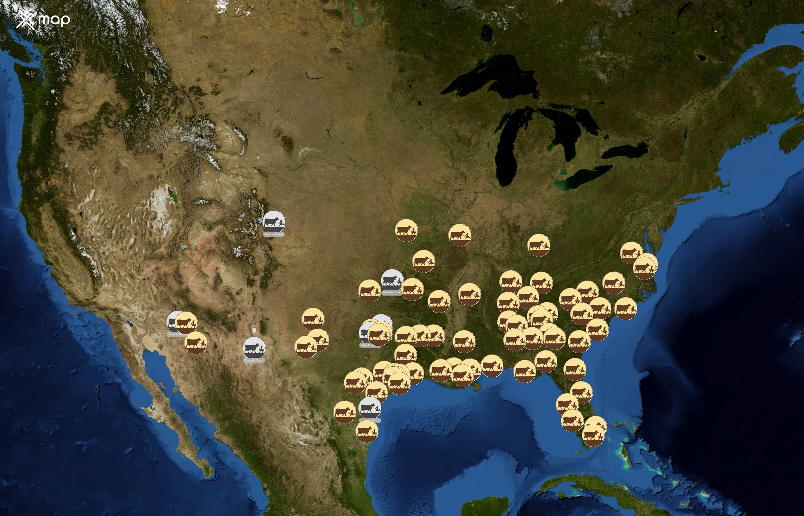 Blue Bell Creameries state distribution