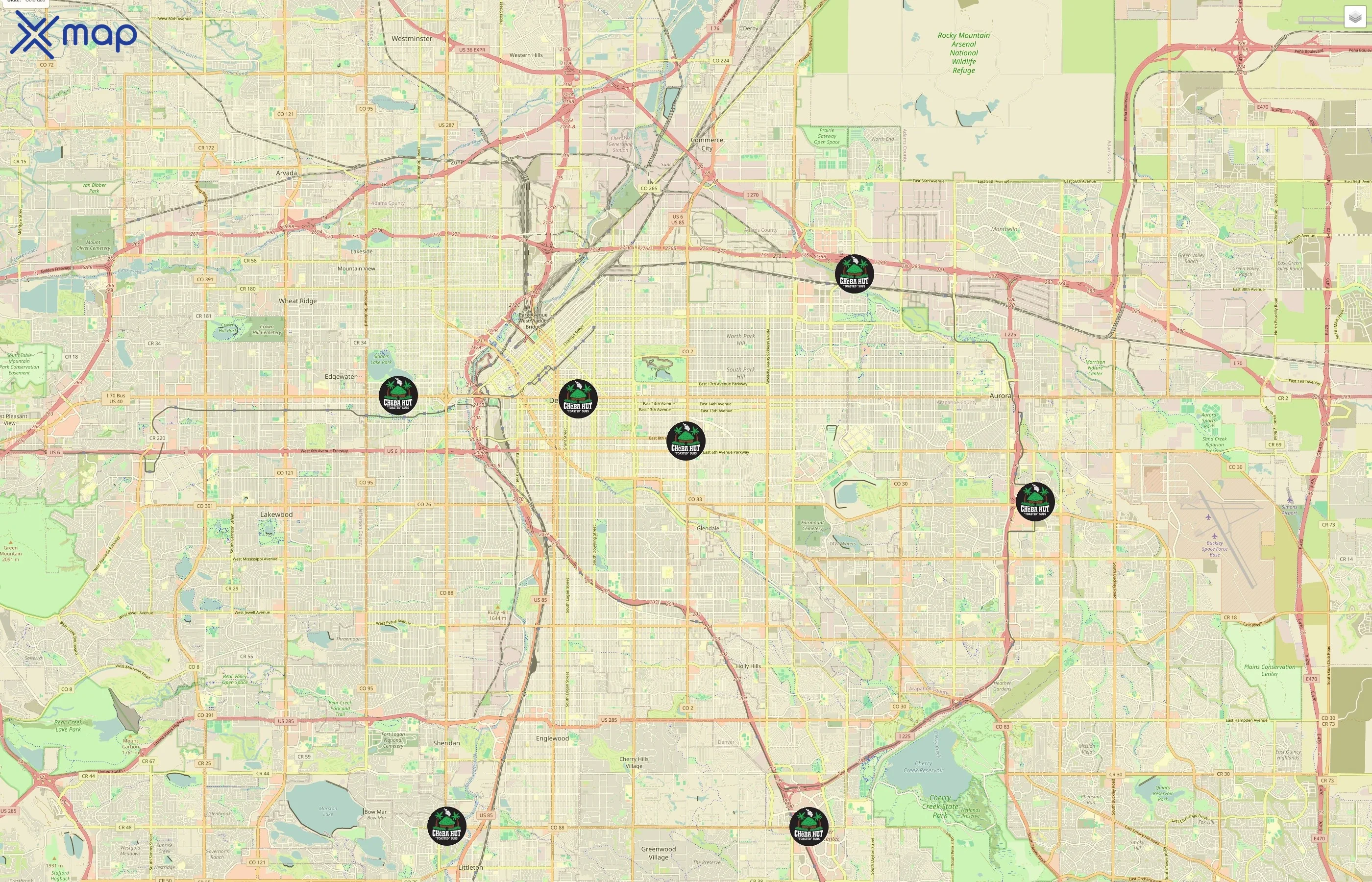 Cheba Hut traffic data