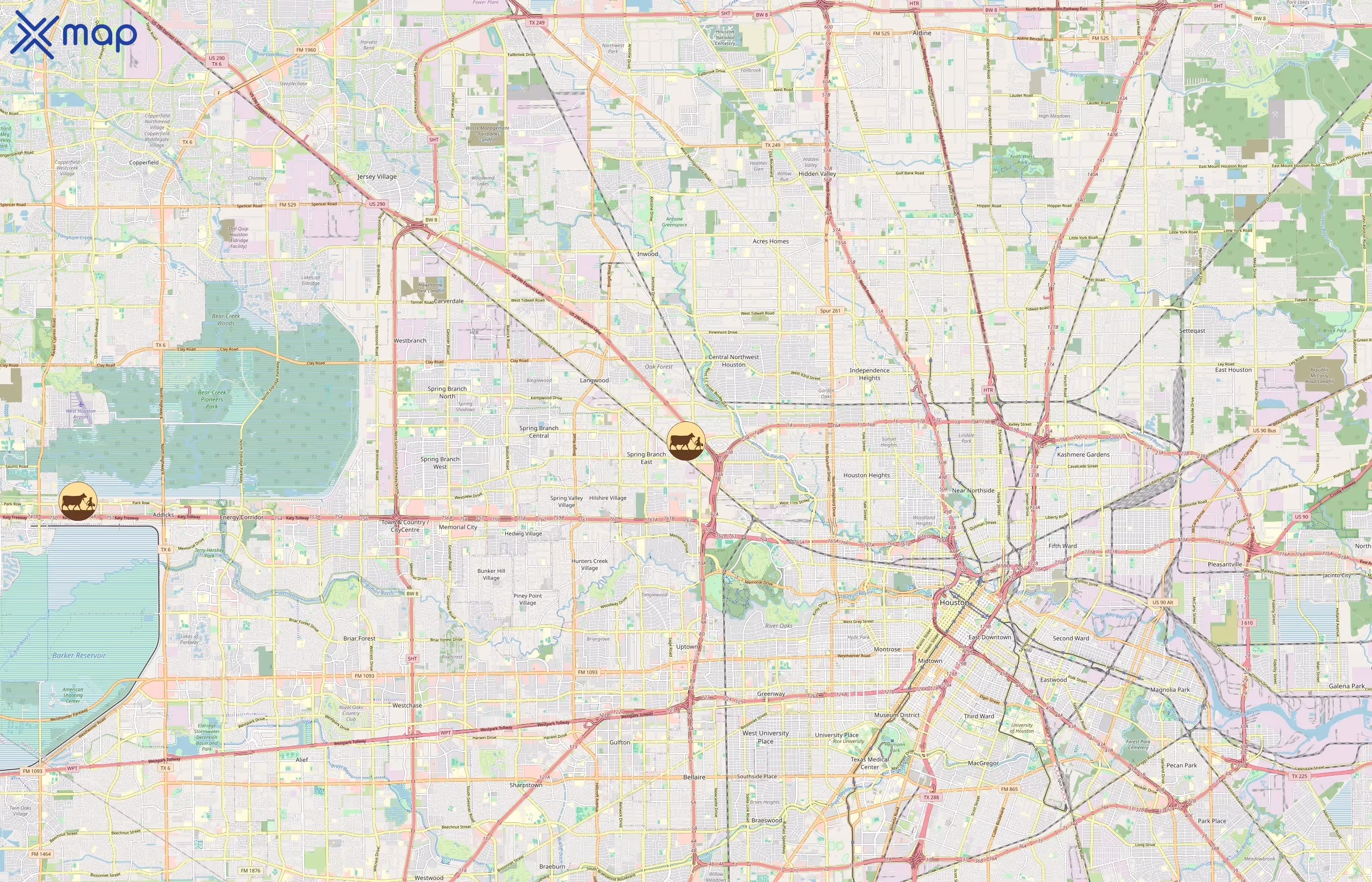 Blue Bell Creameries area coverage