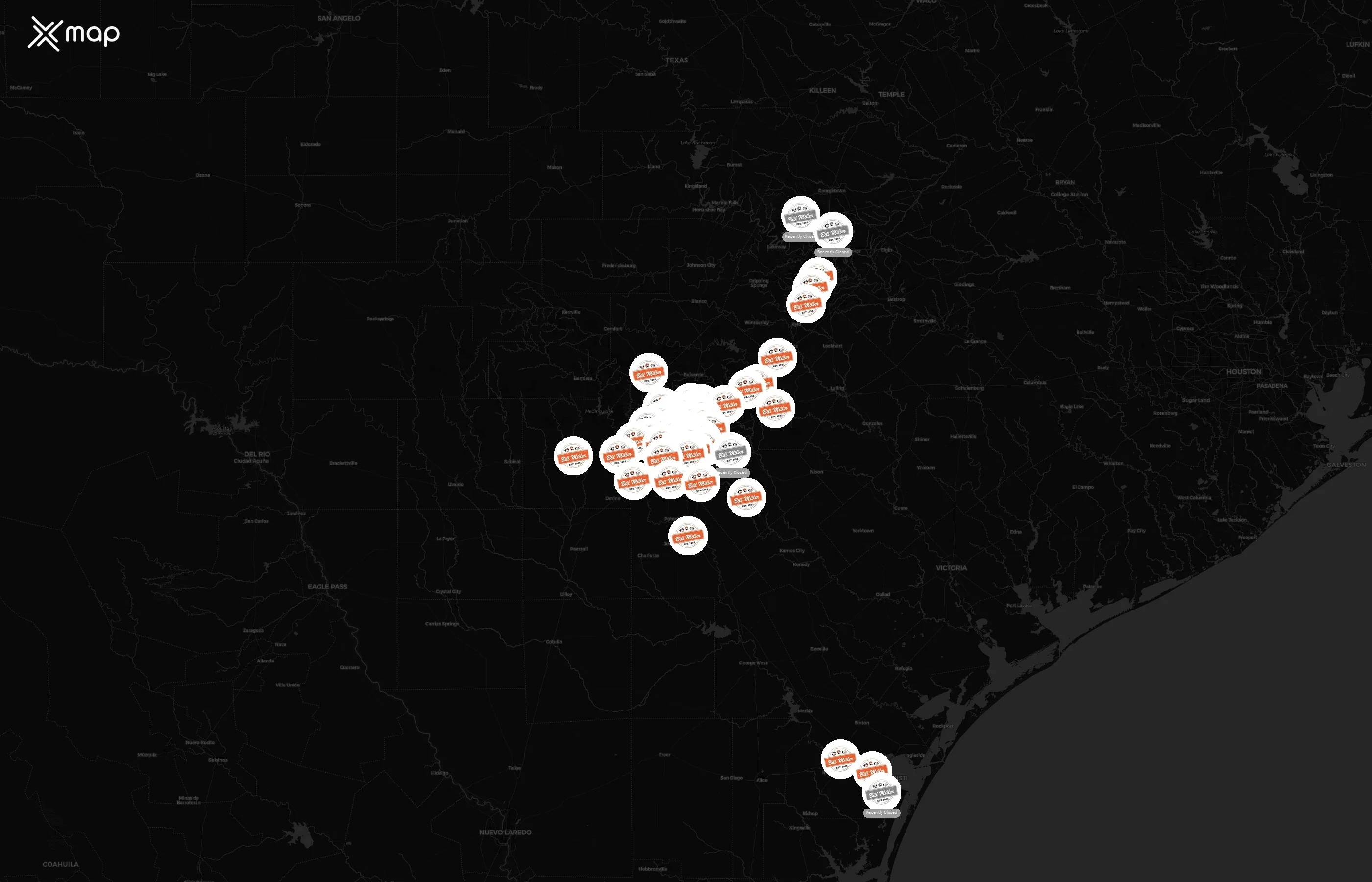 Bill Miller BBQ city distribution
