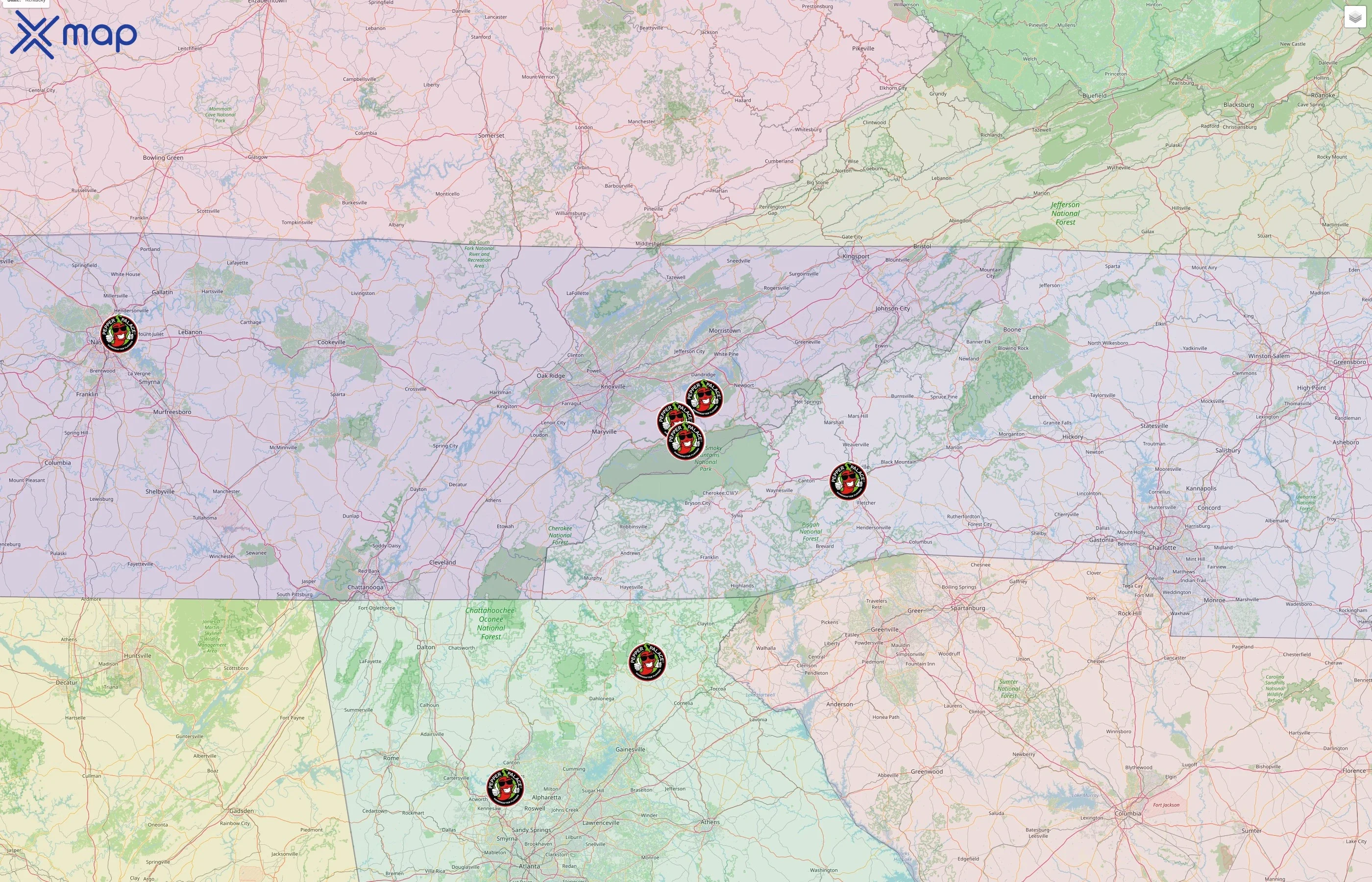 Pepper Palace street hotspots