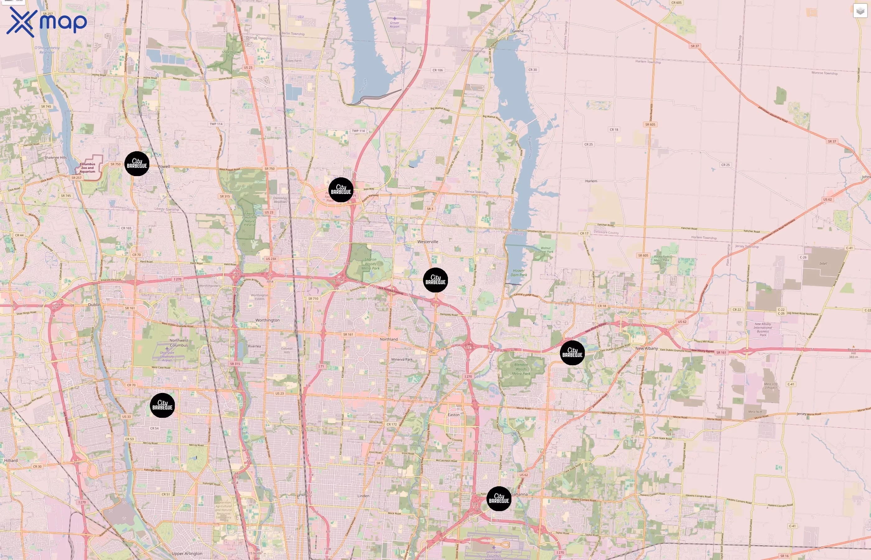 City Barbeque traffic data