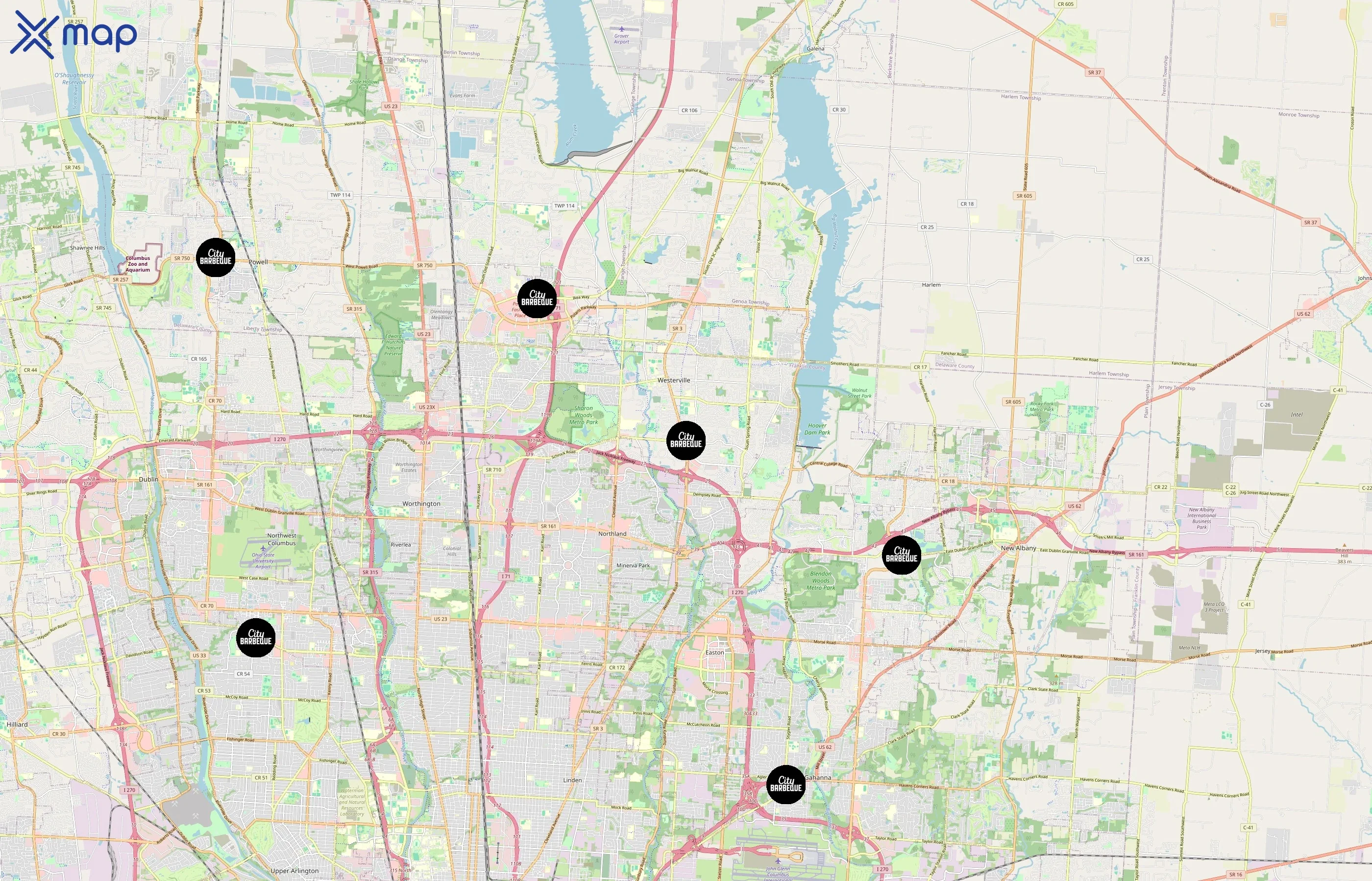 City Barbeque area coverage