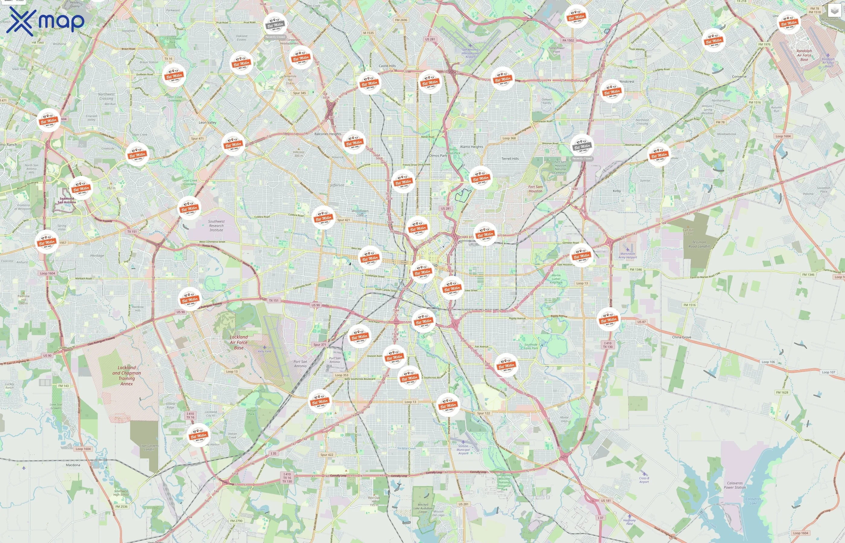 Bill Miller BBQ traffic data