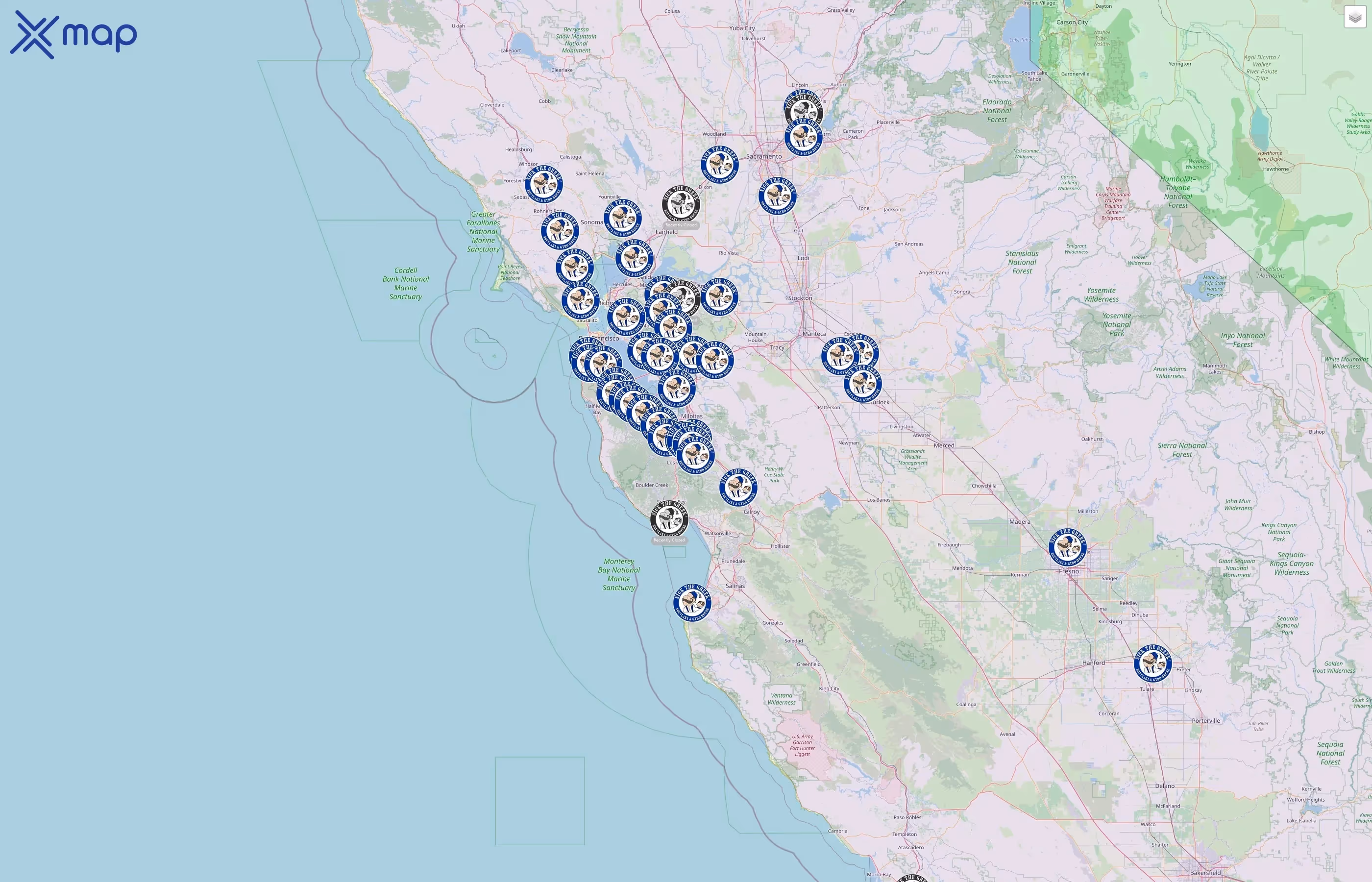 Nick The Greek street hotspots